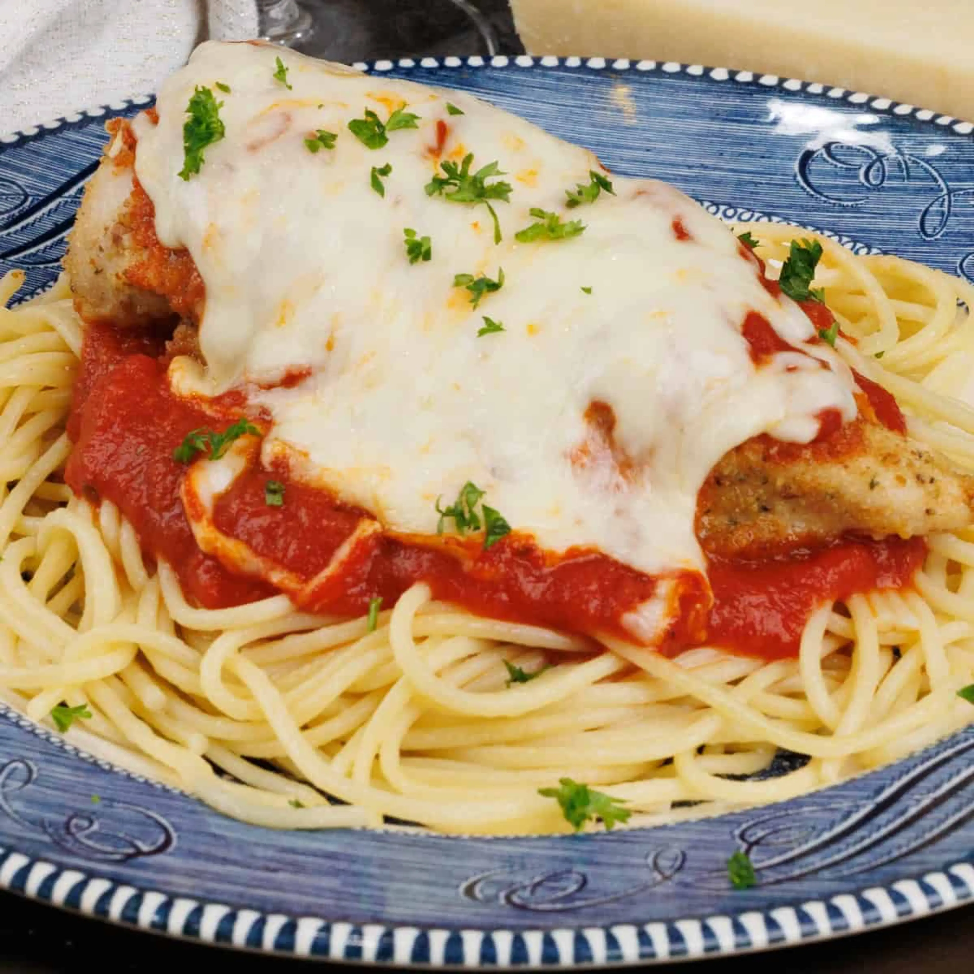 Chicken Parmesan For One