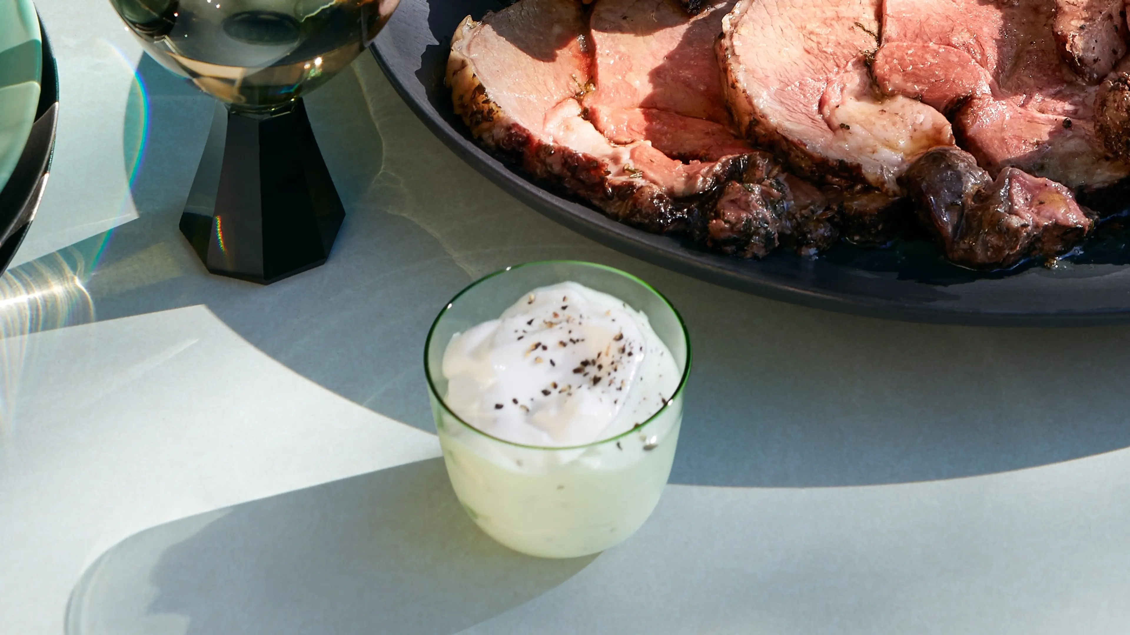 Lemony Yogurt Sauce