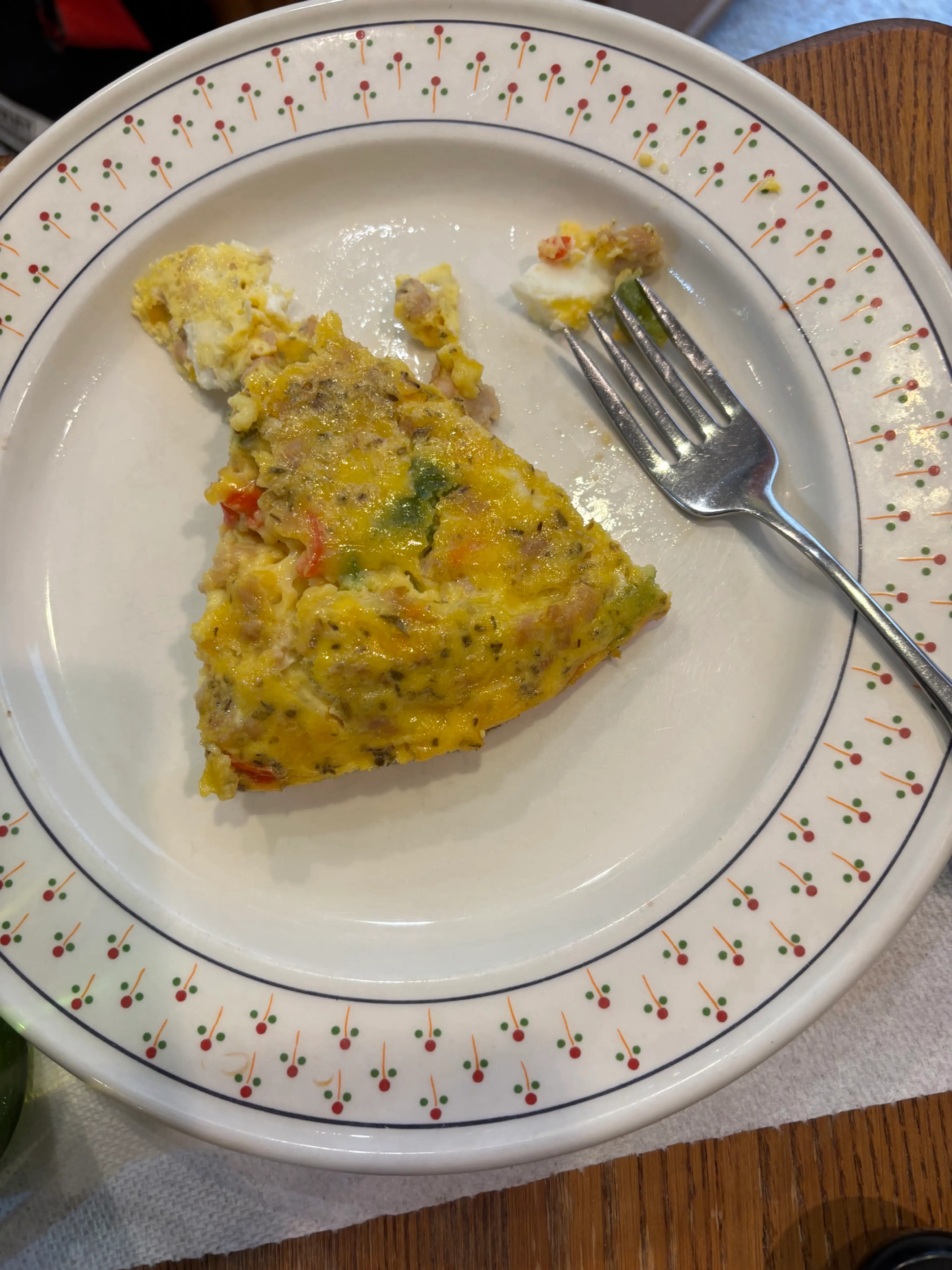 Sausage & Red Pepper Frittata