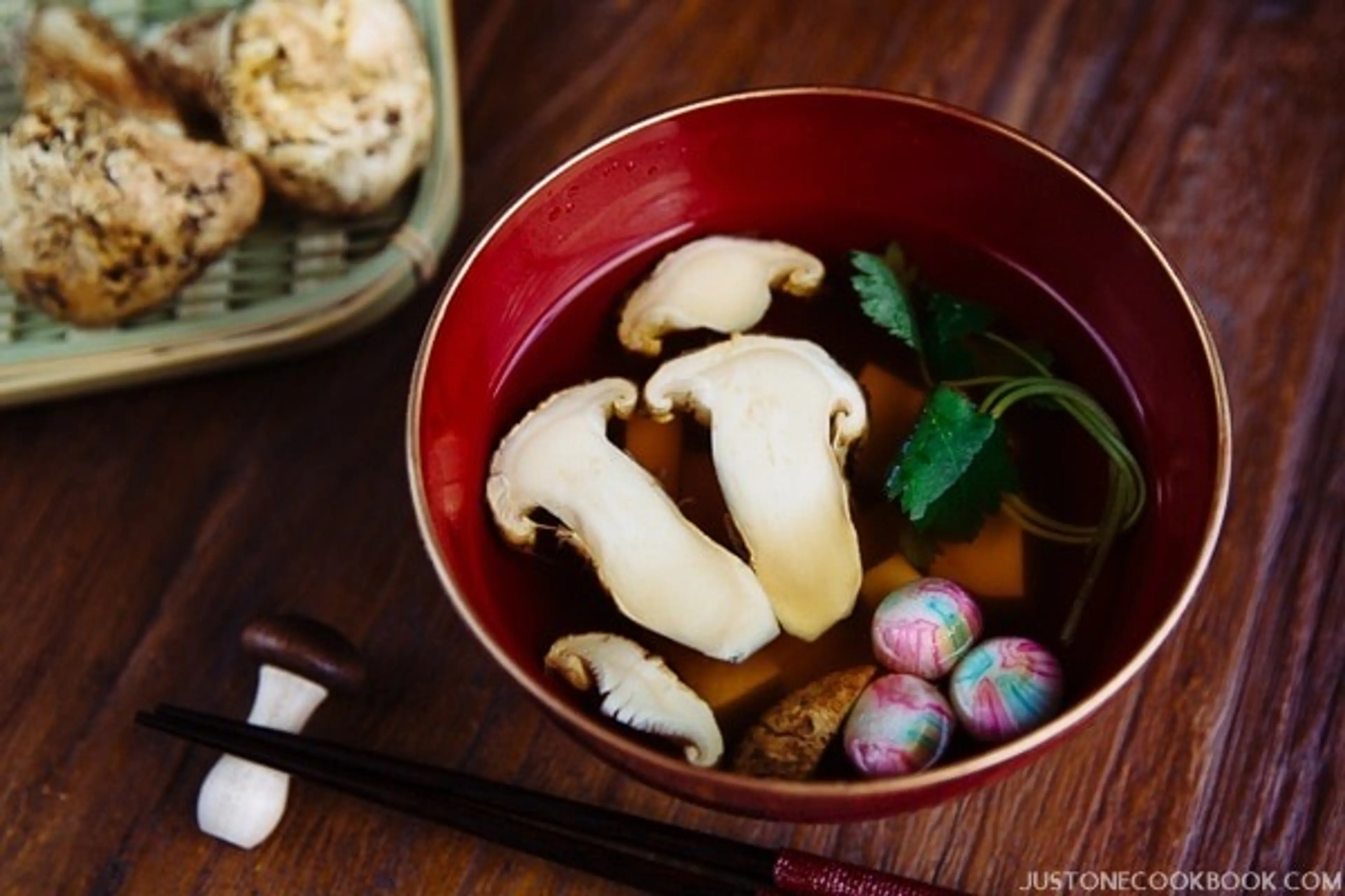 Matsutake Clear Soup (Suimono)