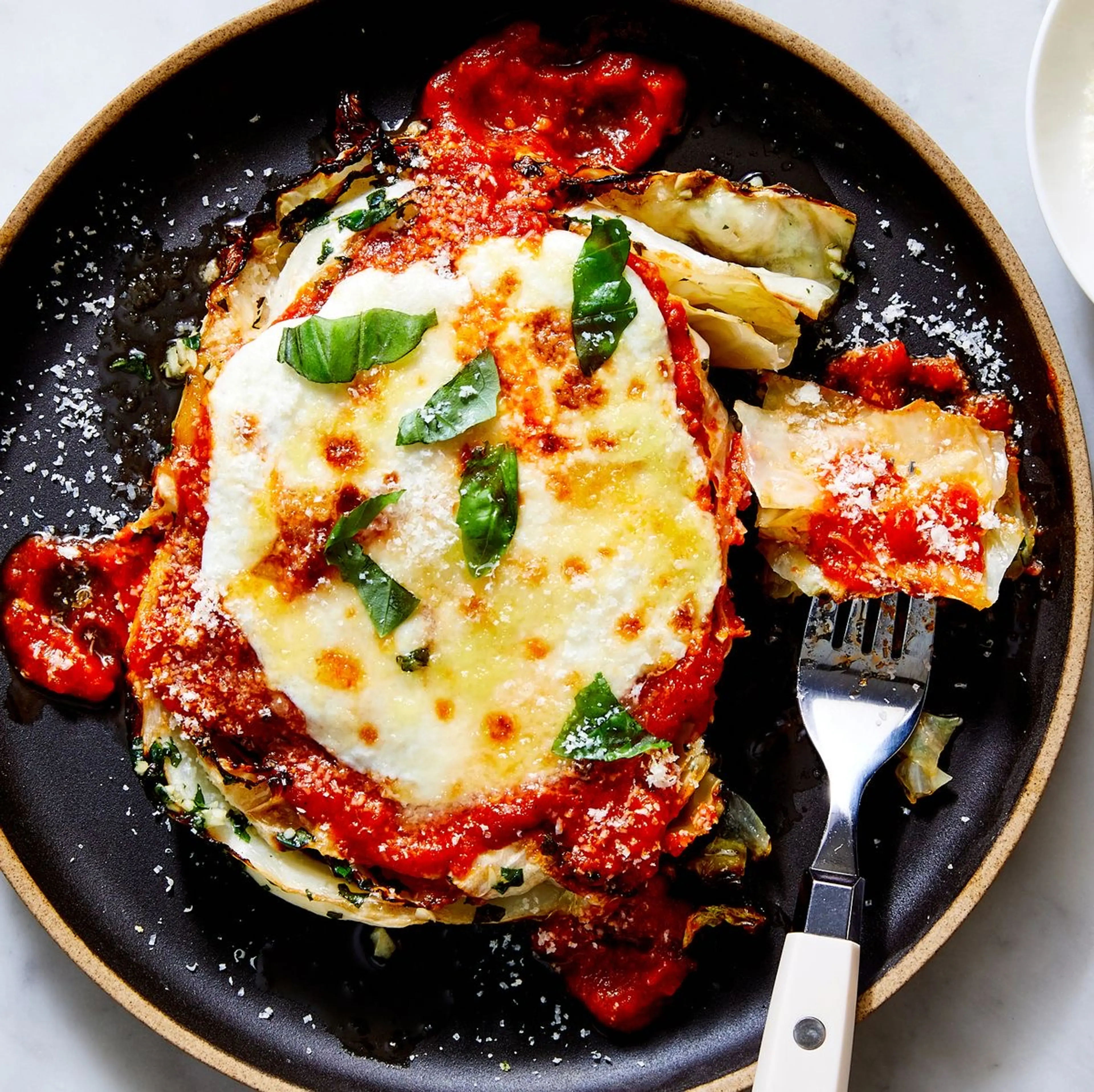 Cabbage Parmesan