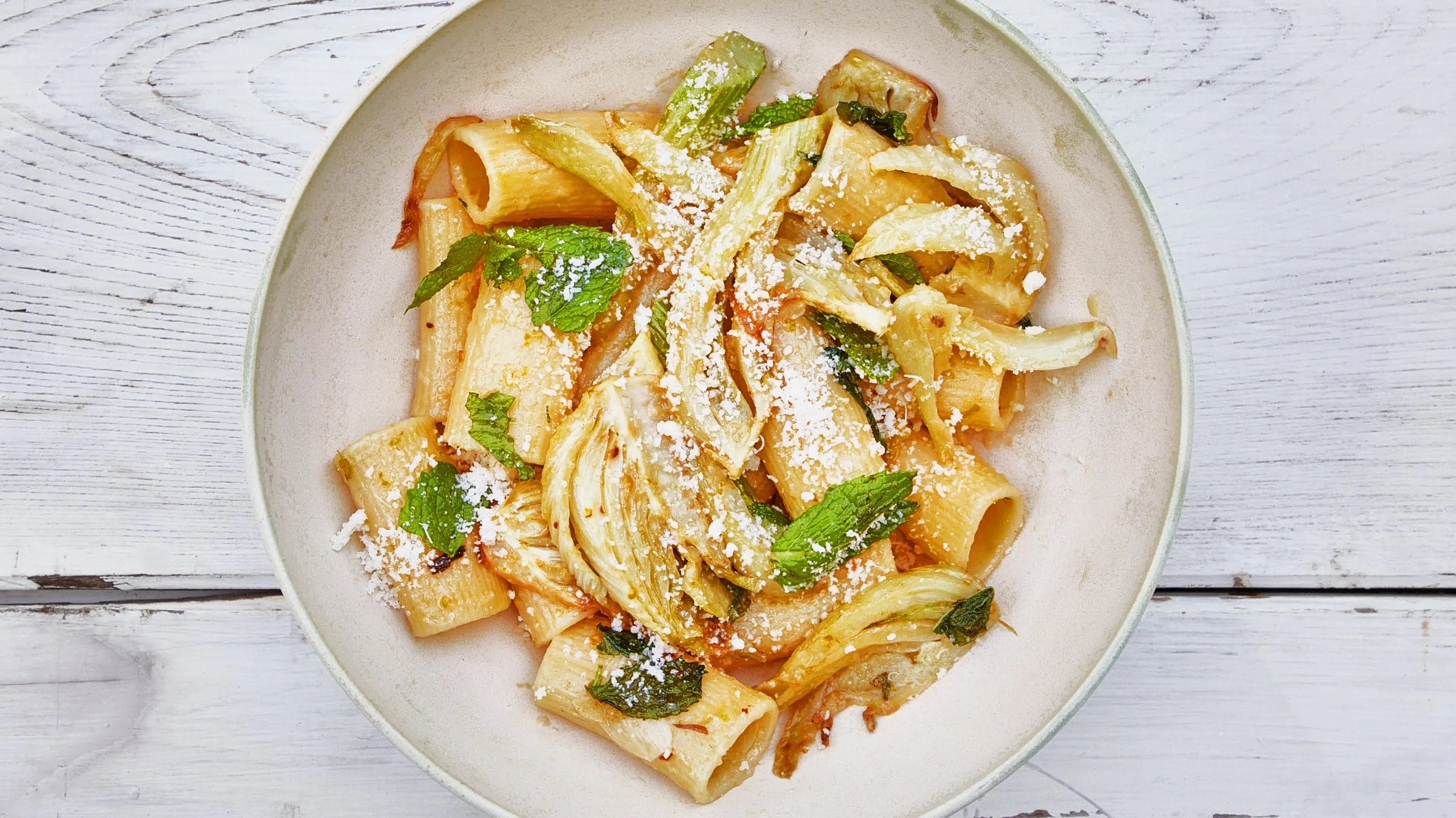 Rigatoni With Fennel and Anchovies