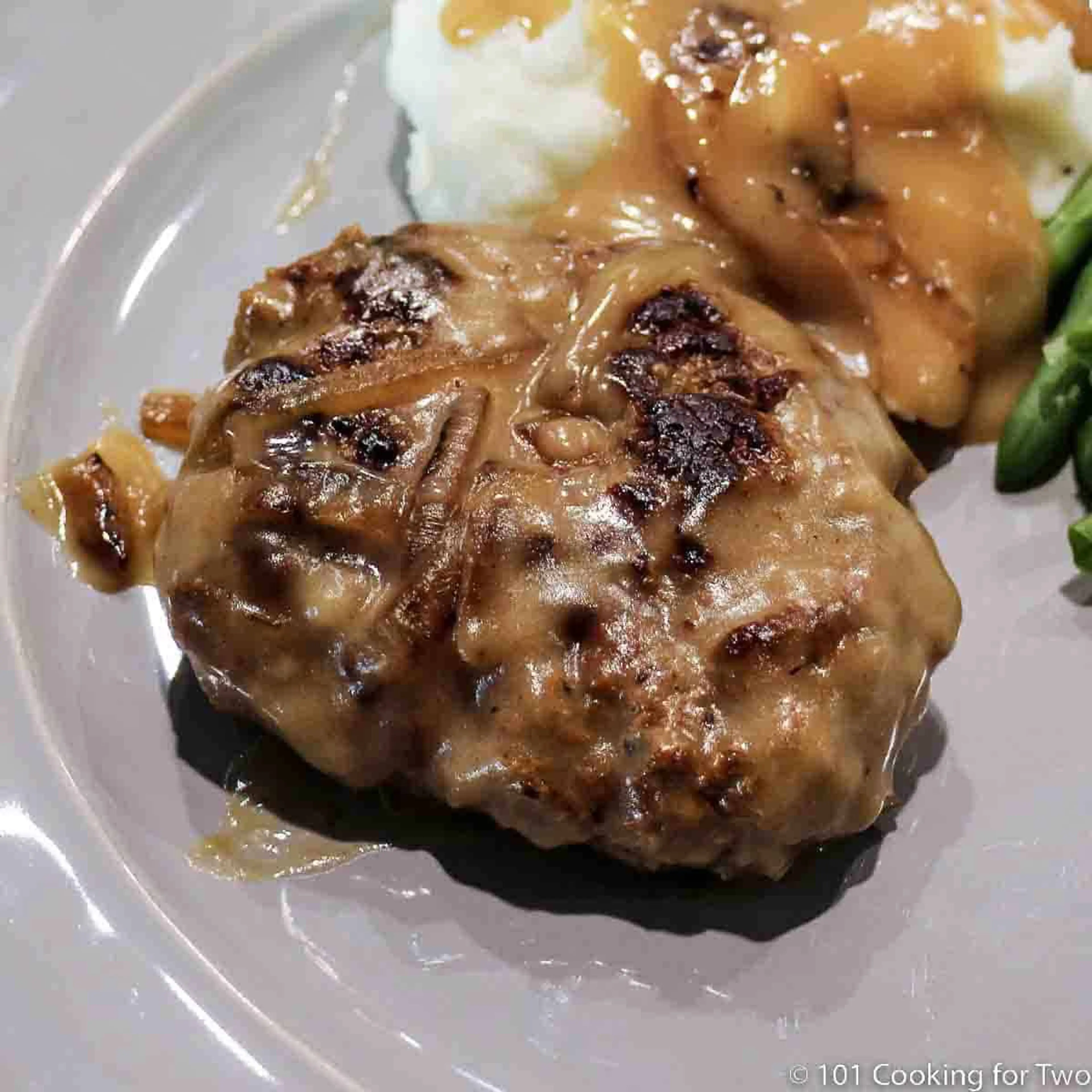 Salisbury Steak with Onion Gravy