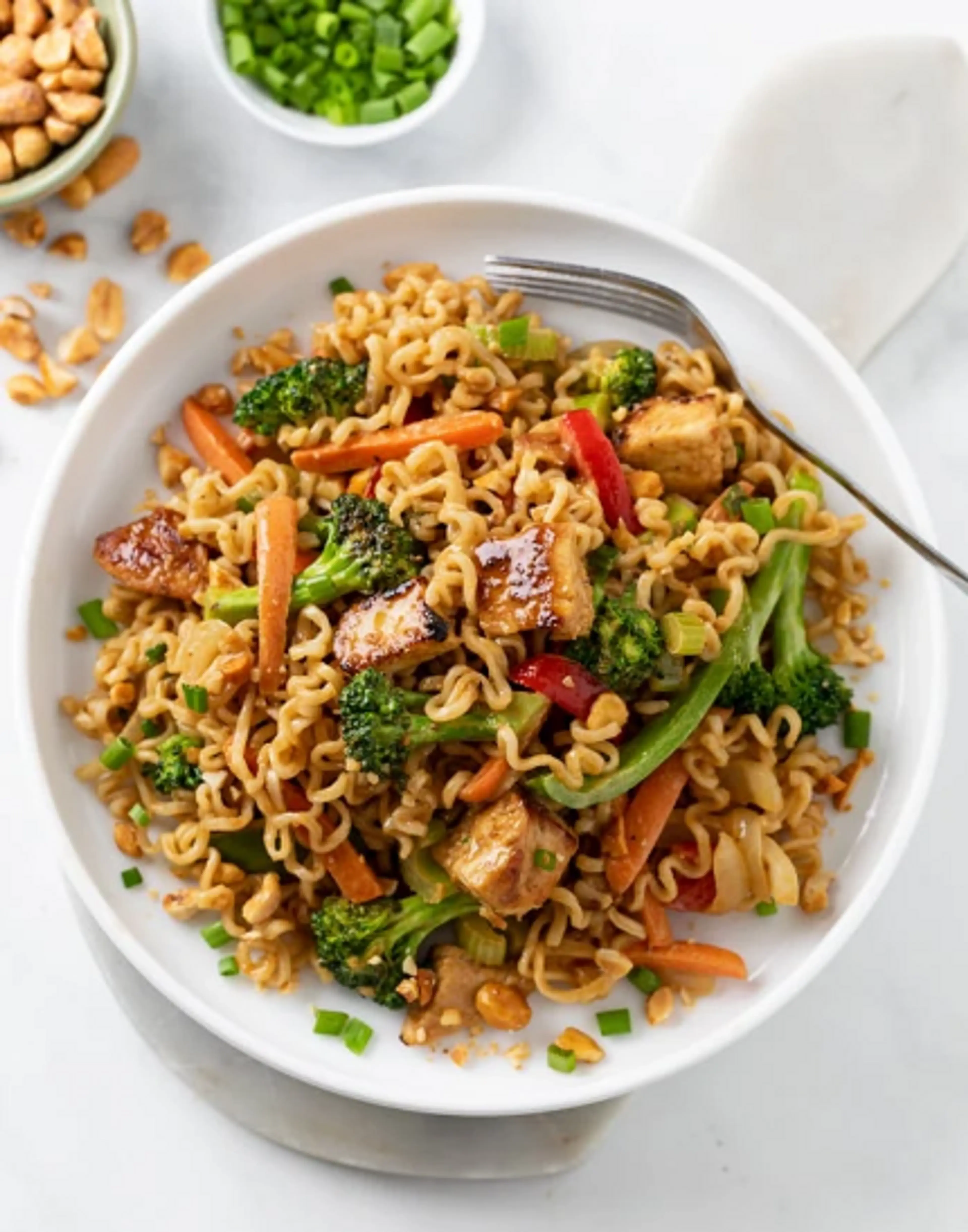 Ramen Noodle Stir Fry