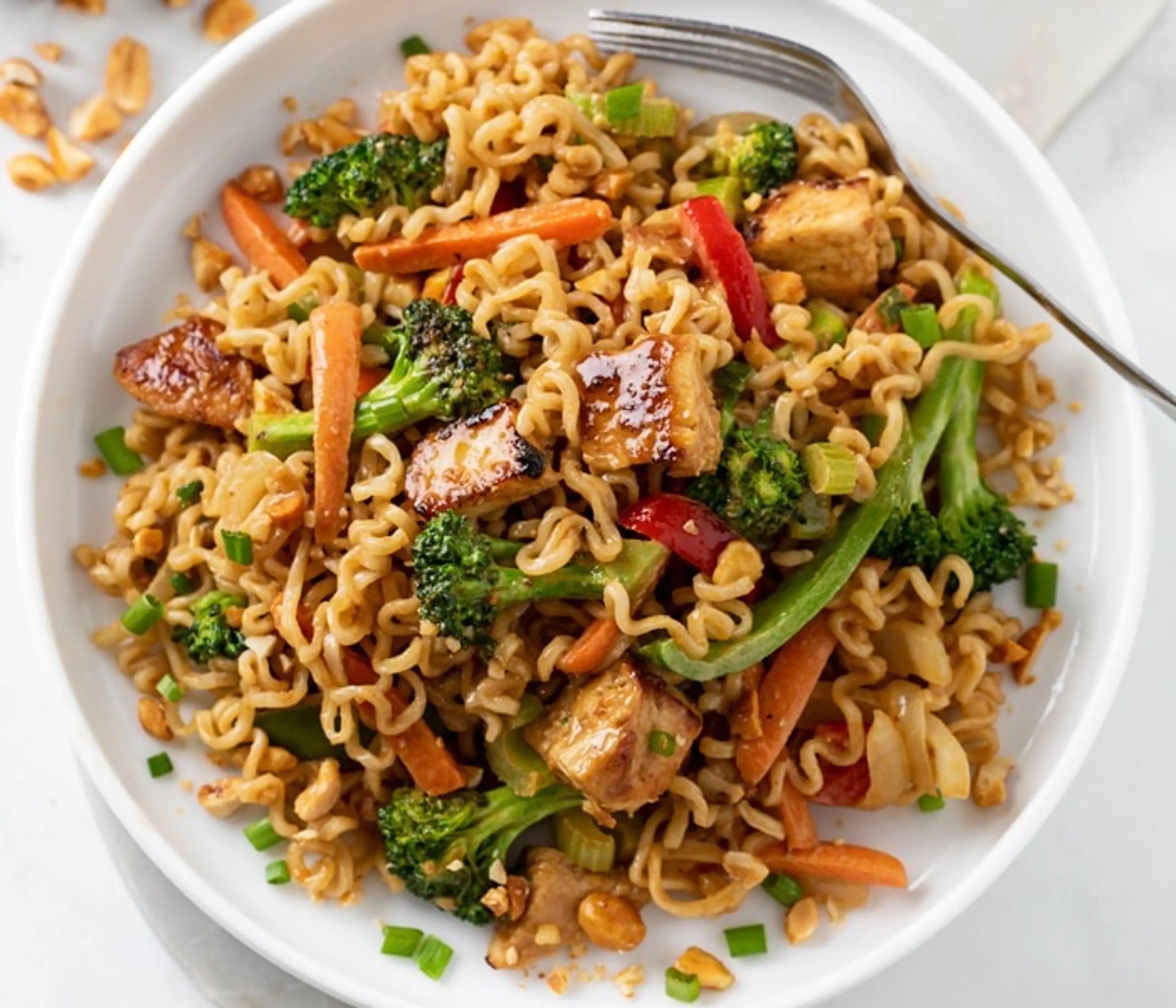 Ramen Noodle Stir Fry