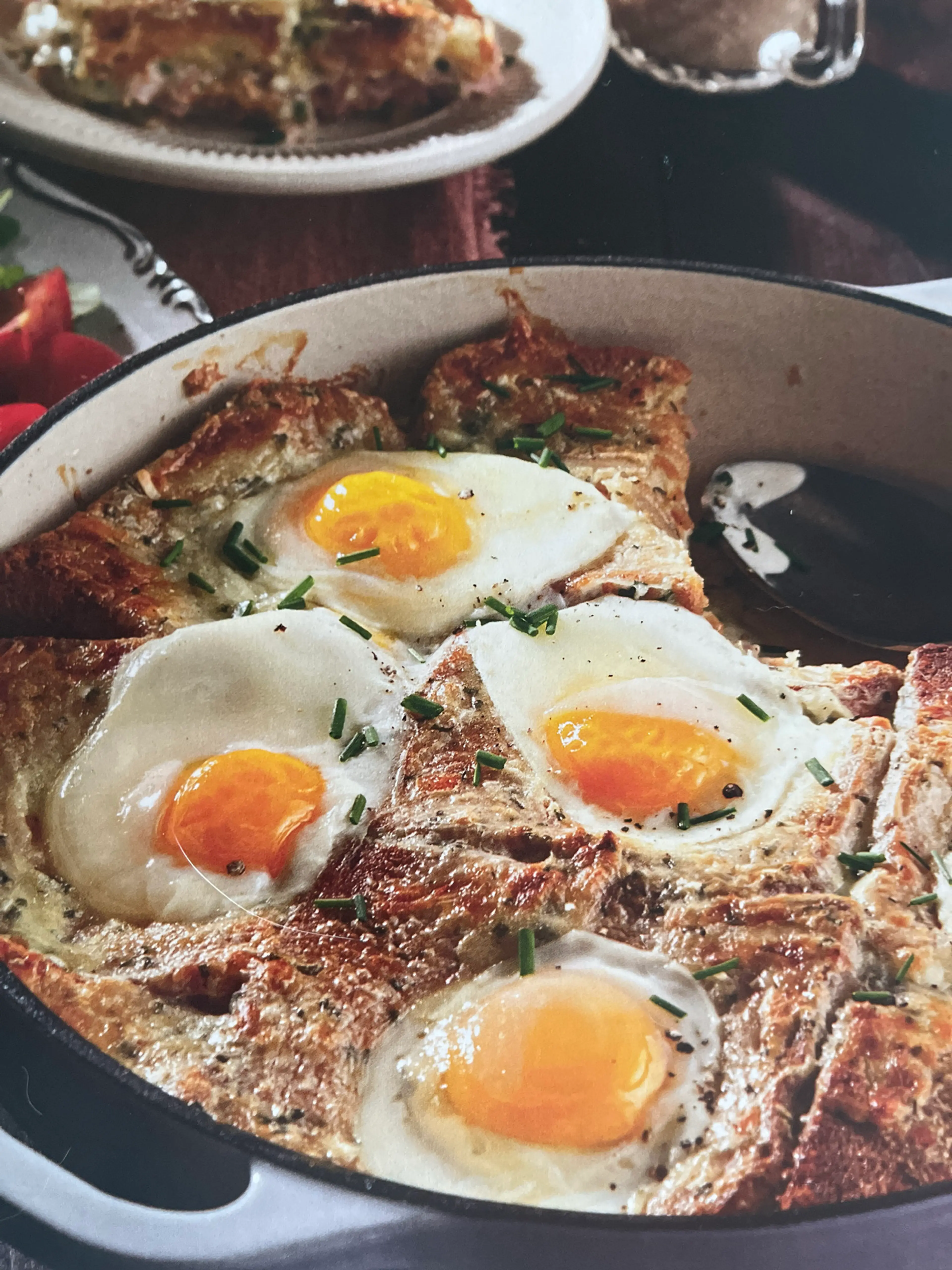 Casserole croque-madame