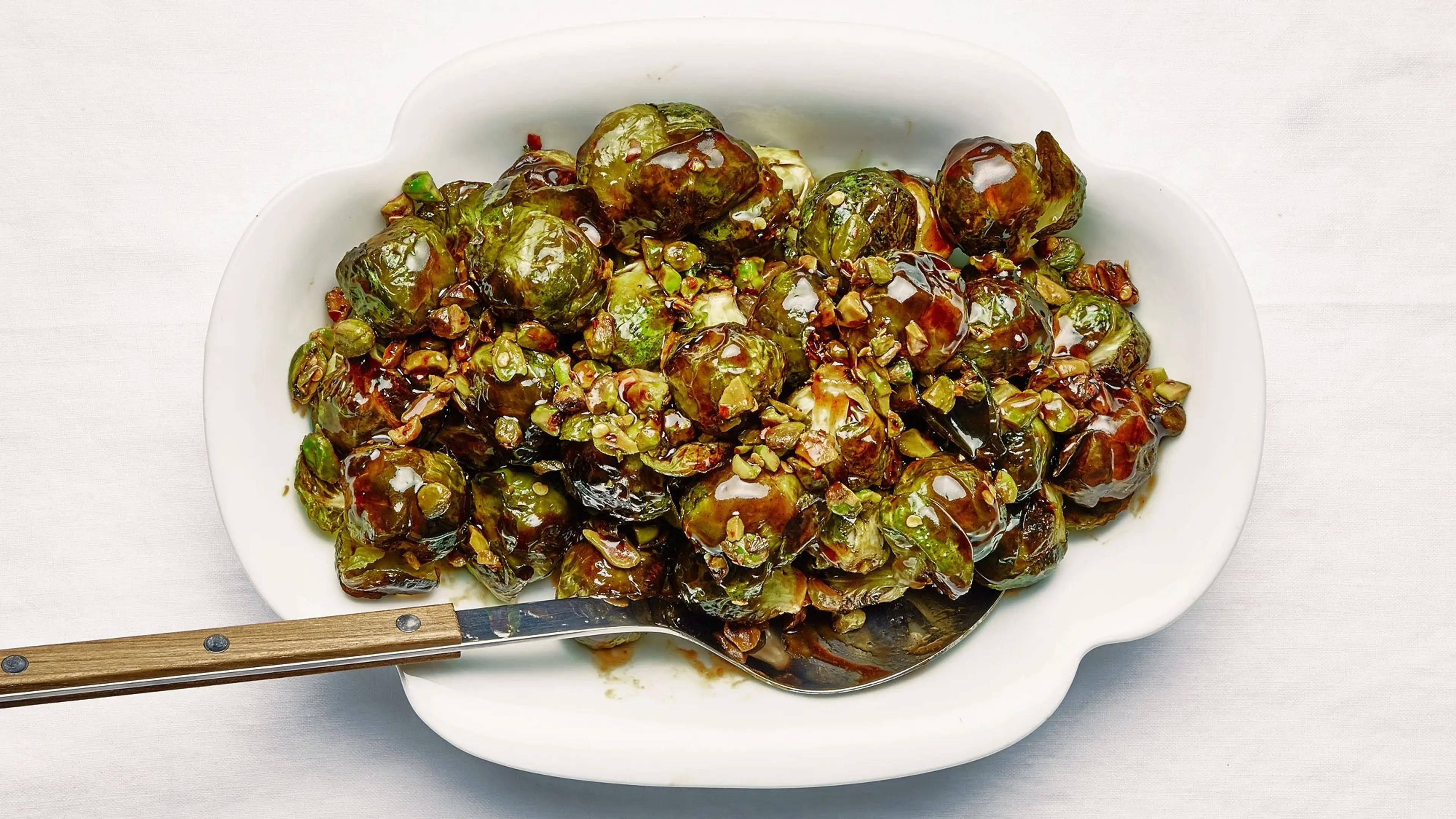 Brussels Sprouts With Pistachios