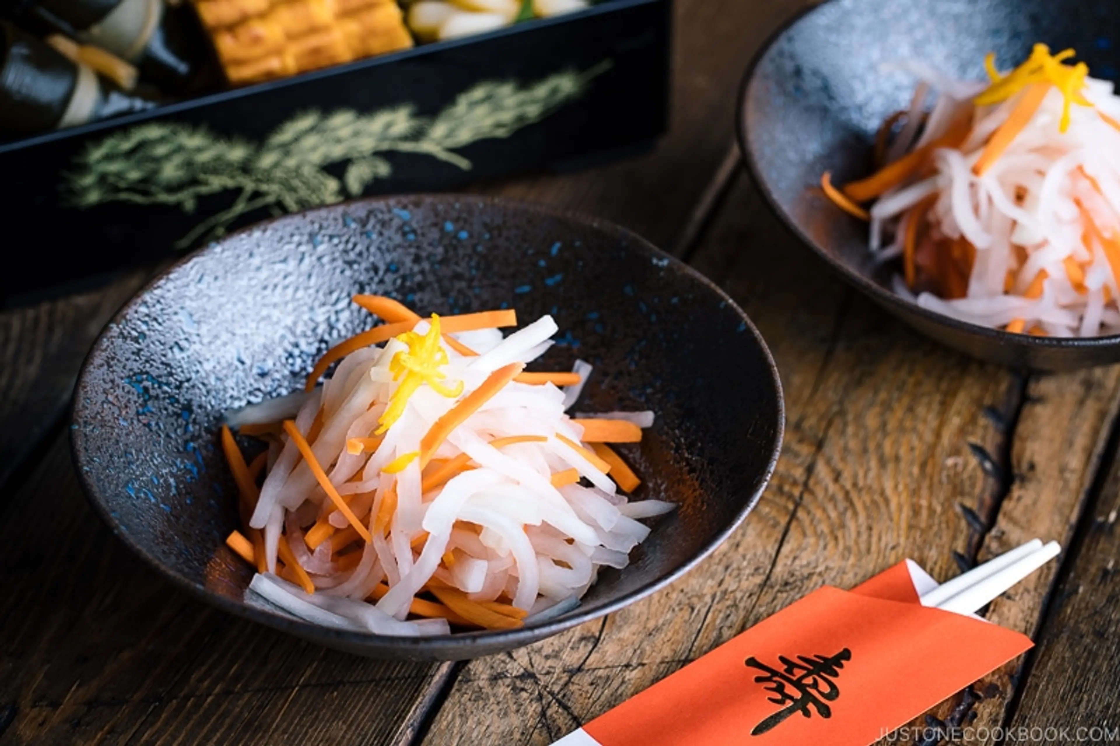 Namasu (Daikon and Carrot Salad)