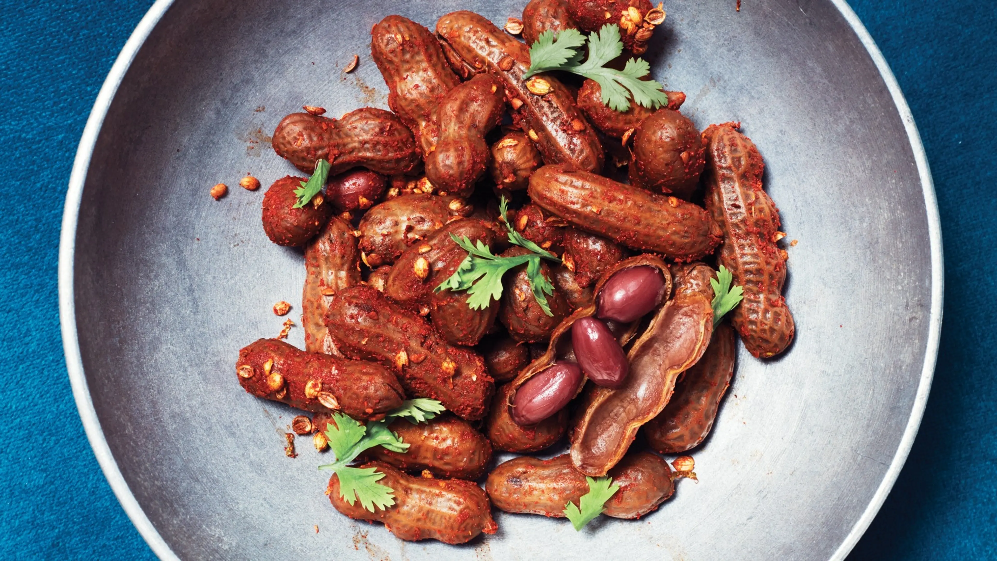 Boiled Peanuts With Chile Salt