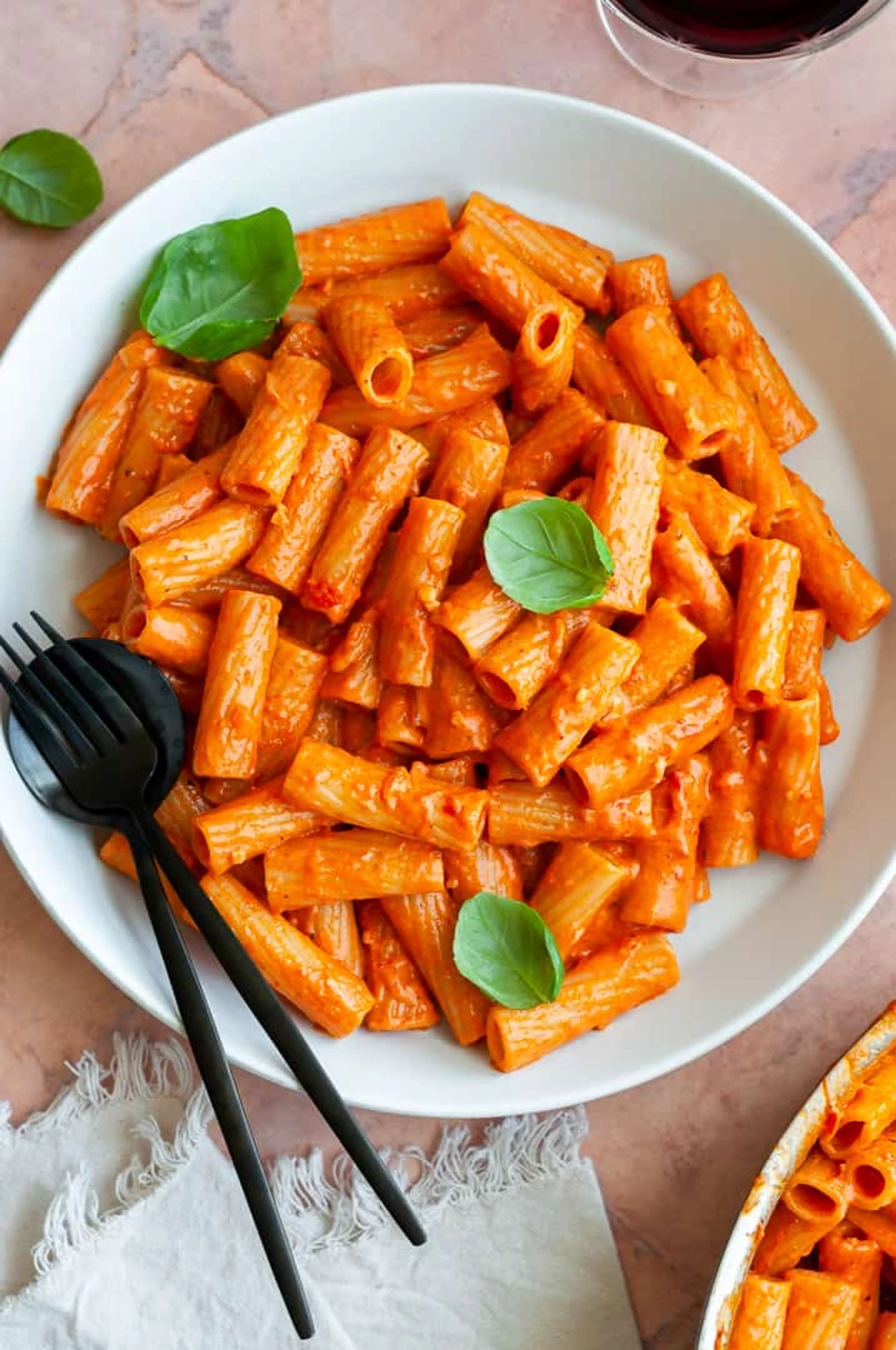 Copycat Carbone Spicy Rigatoni