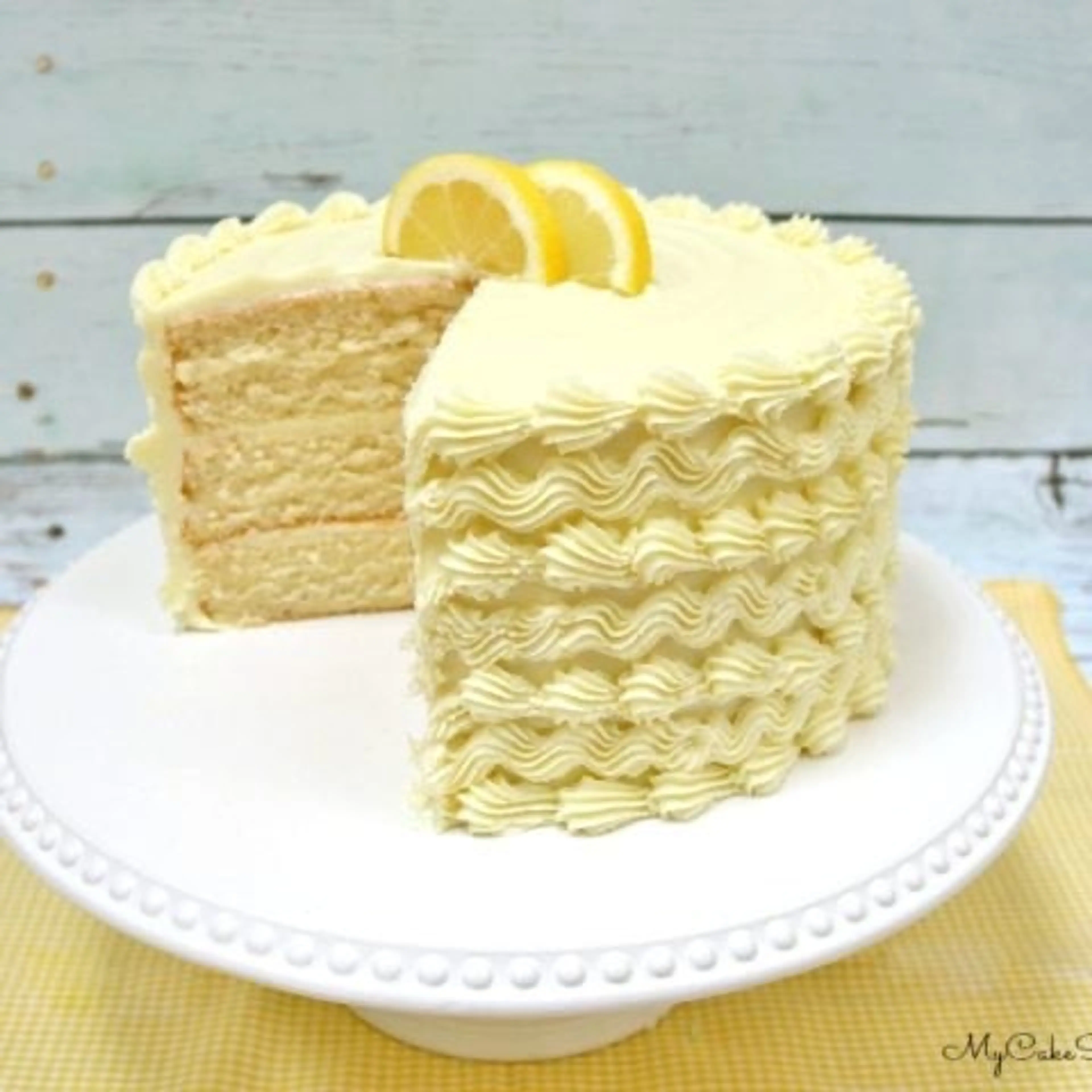 Lemon Cake: A Doctored Cake Mix Recipe
