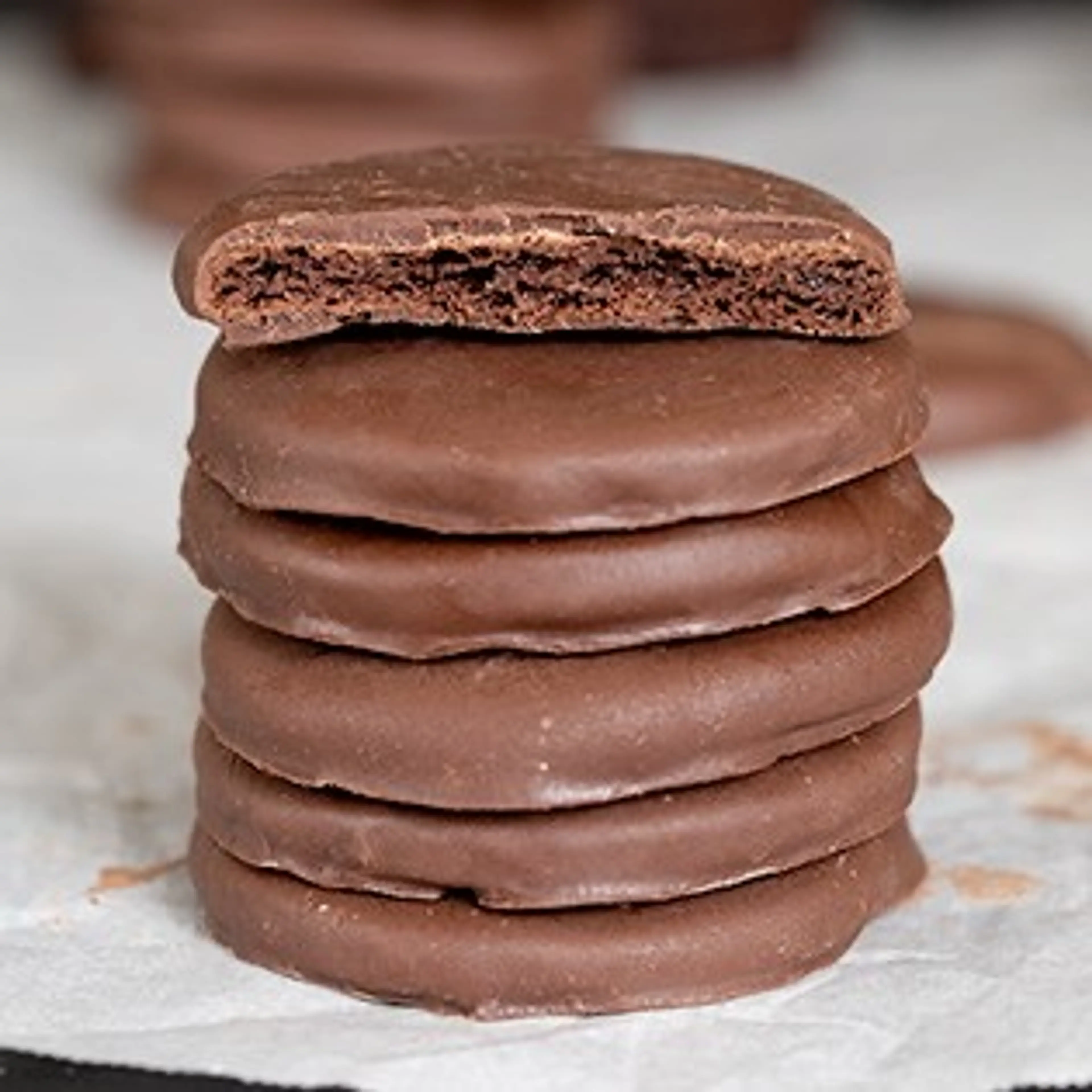 Gluten Free "Thin Mints" Cookies