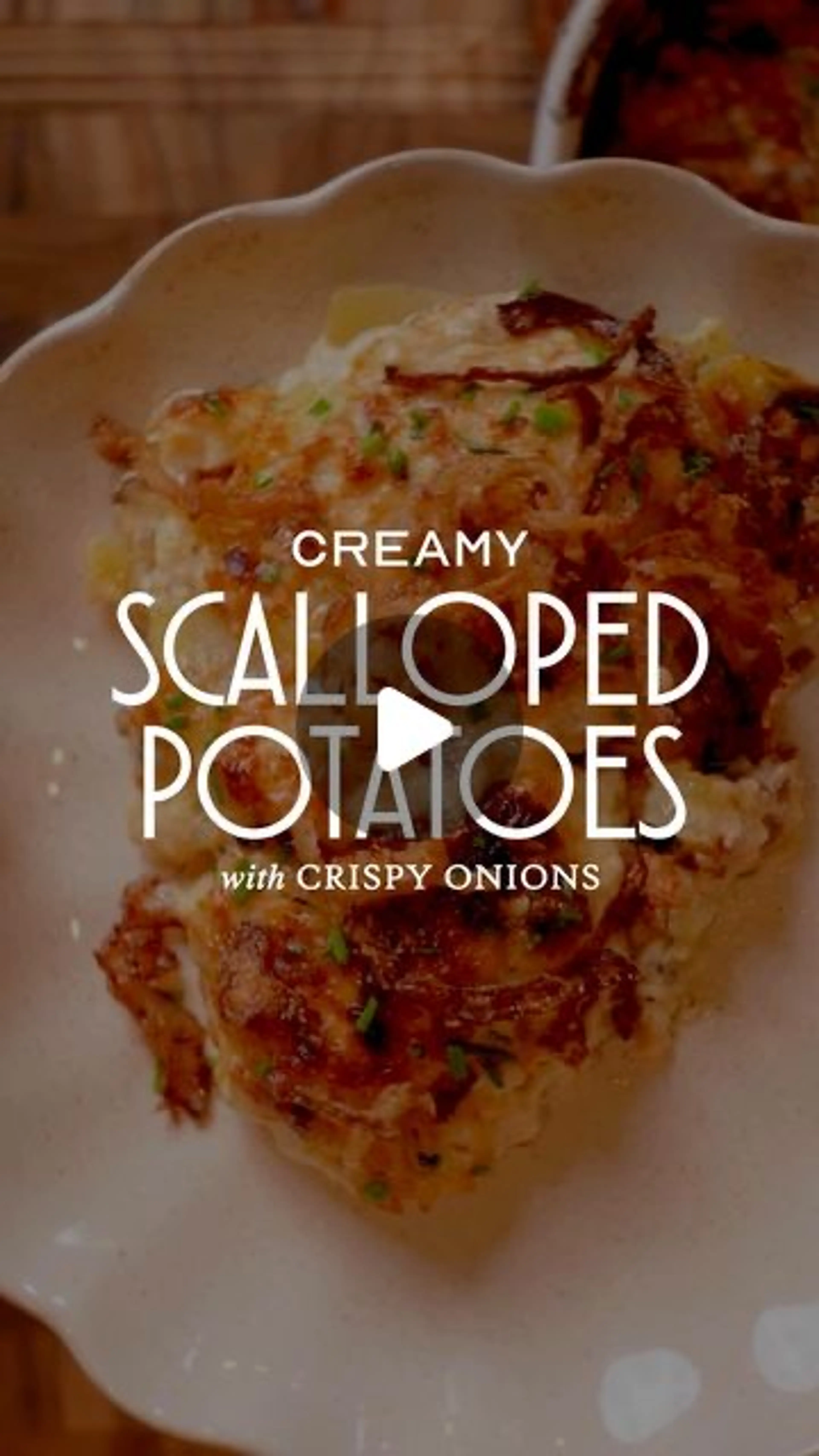 This Fried Onion Scalloped Potatoes Dish Combines the Best o