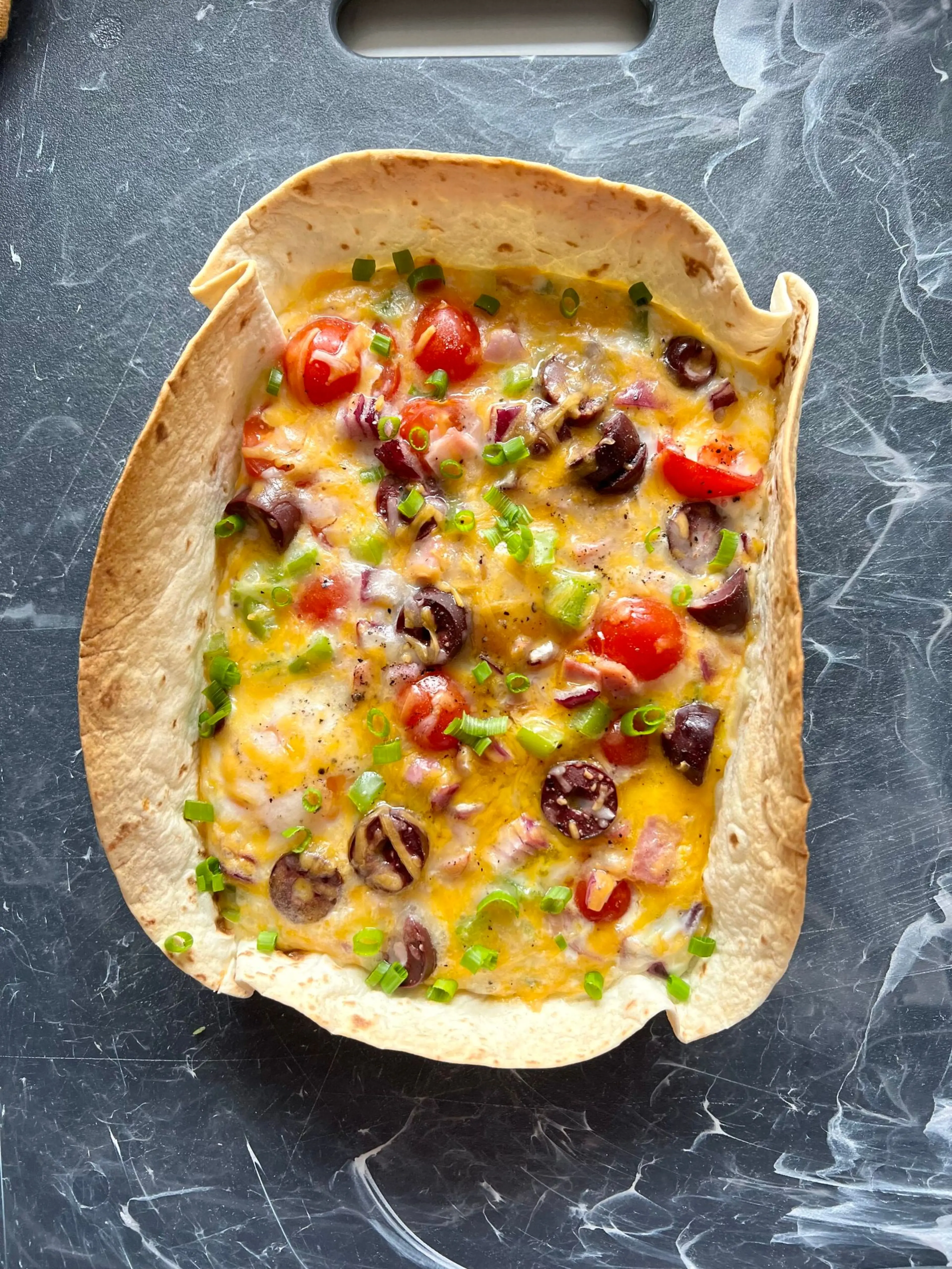 Baked Egg Tortilla