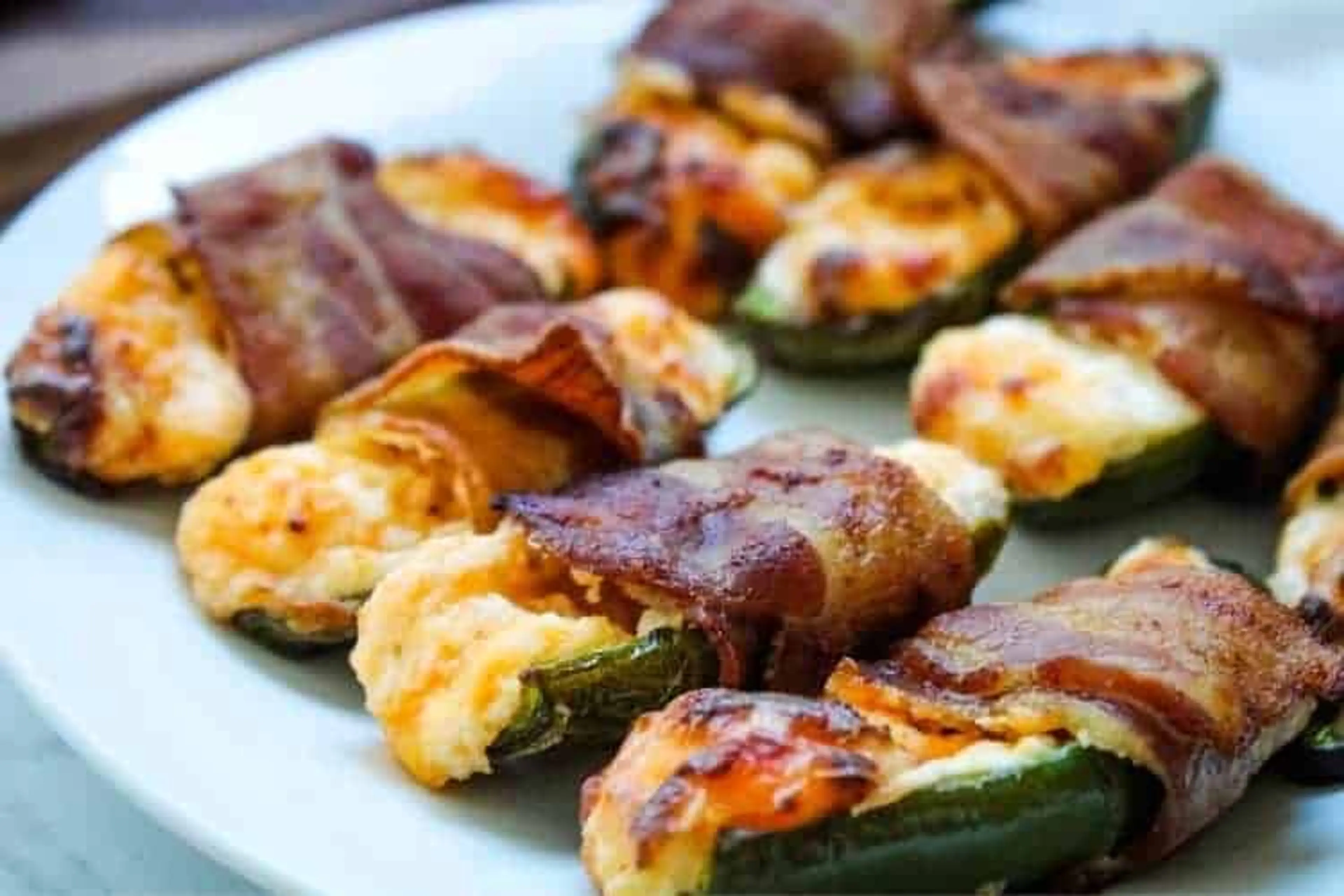 Air Fryer Bacon-Wrapped Stuffed Jalapenos