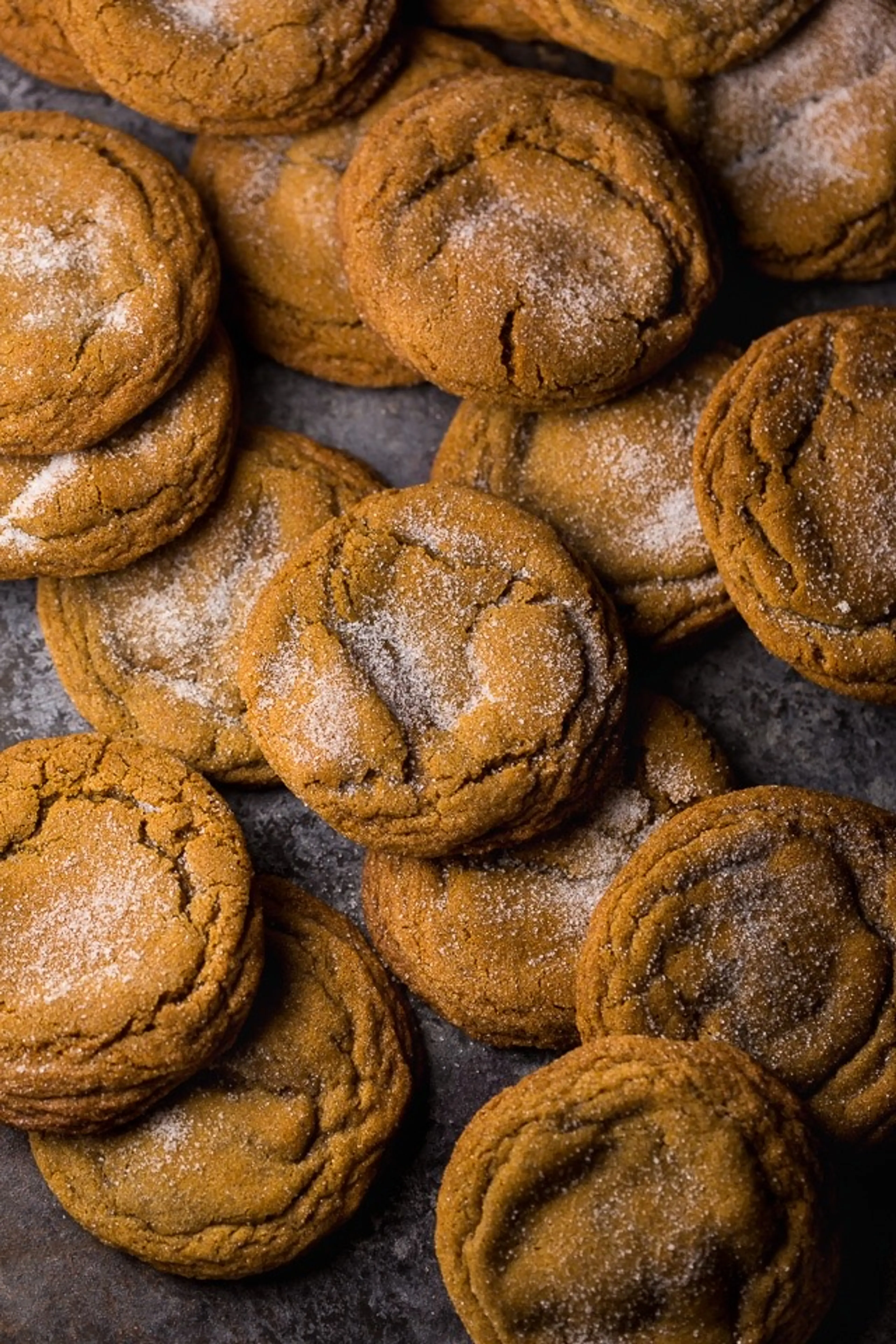 Bourbon Molasses Cookies