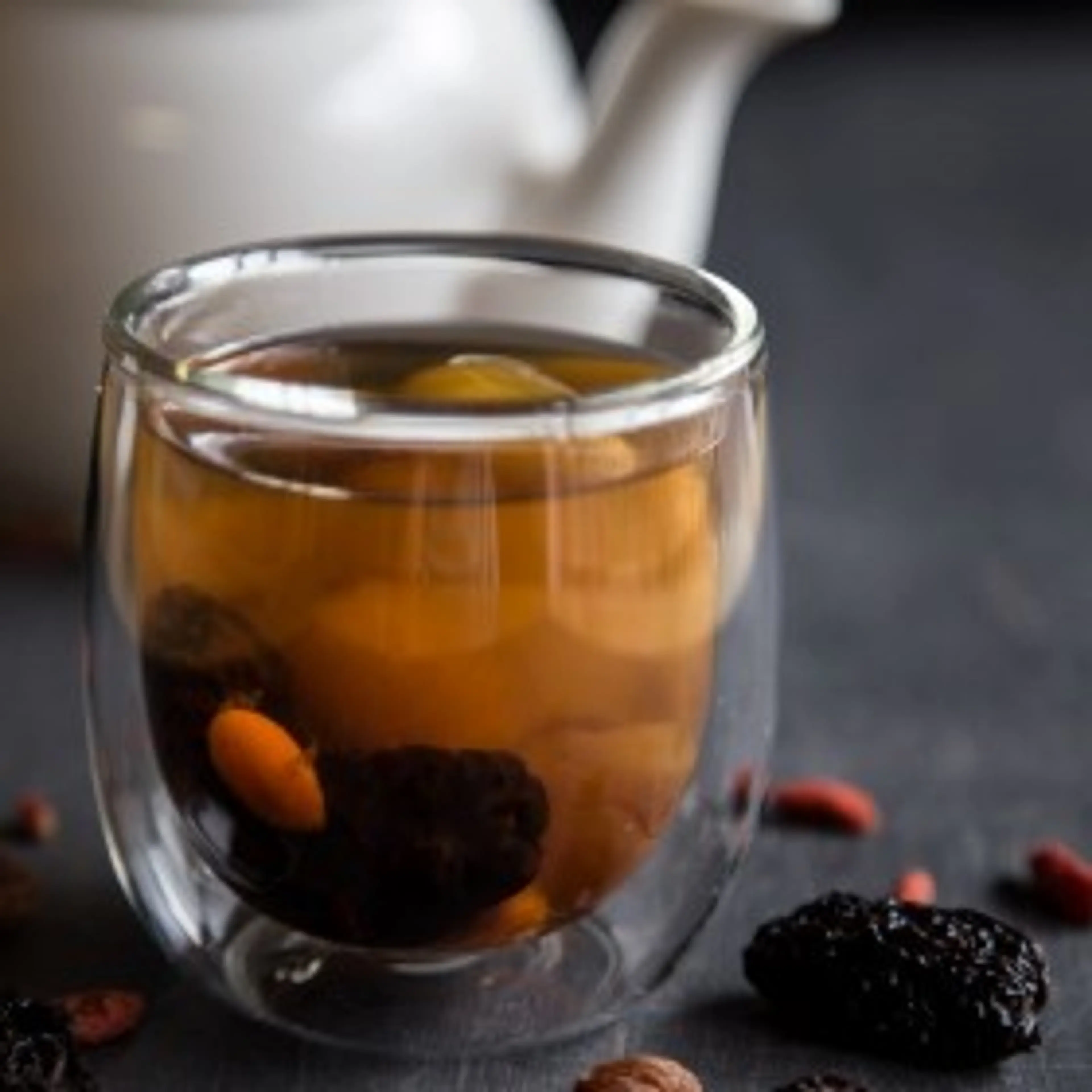 Dang Shen Tea (with Black Dates, Ginger, Longan, Goji Berry)