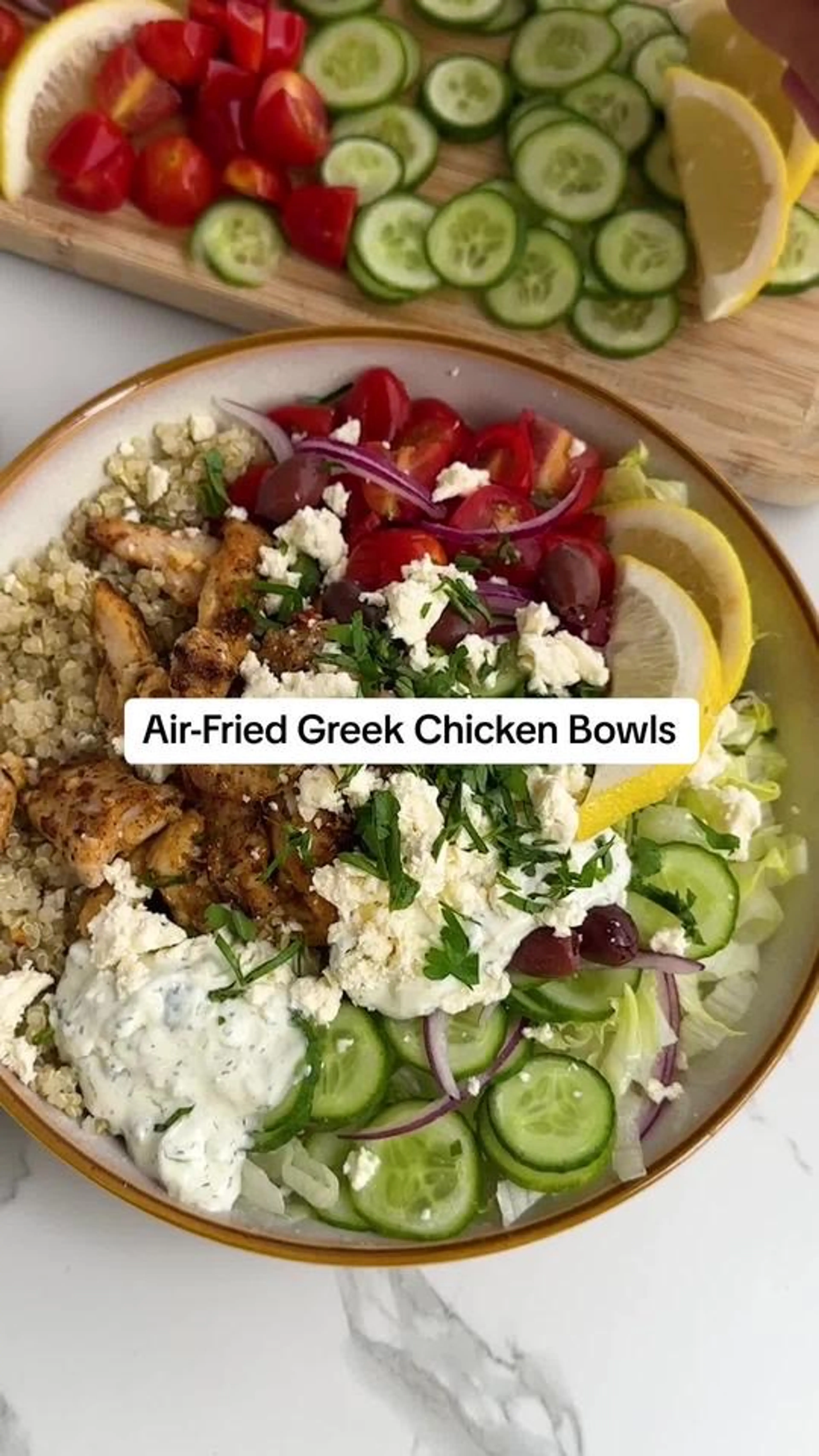 Greek Chicken Bowl