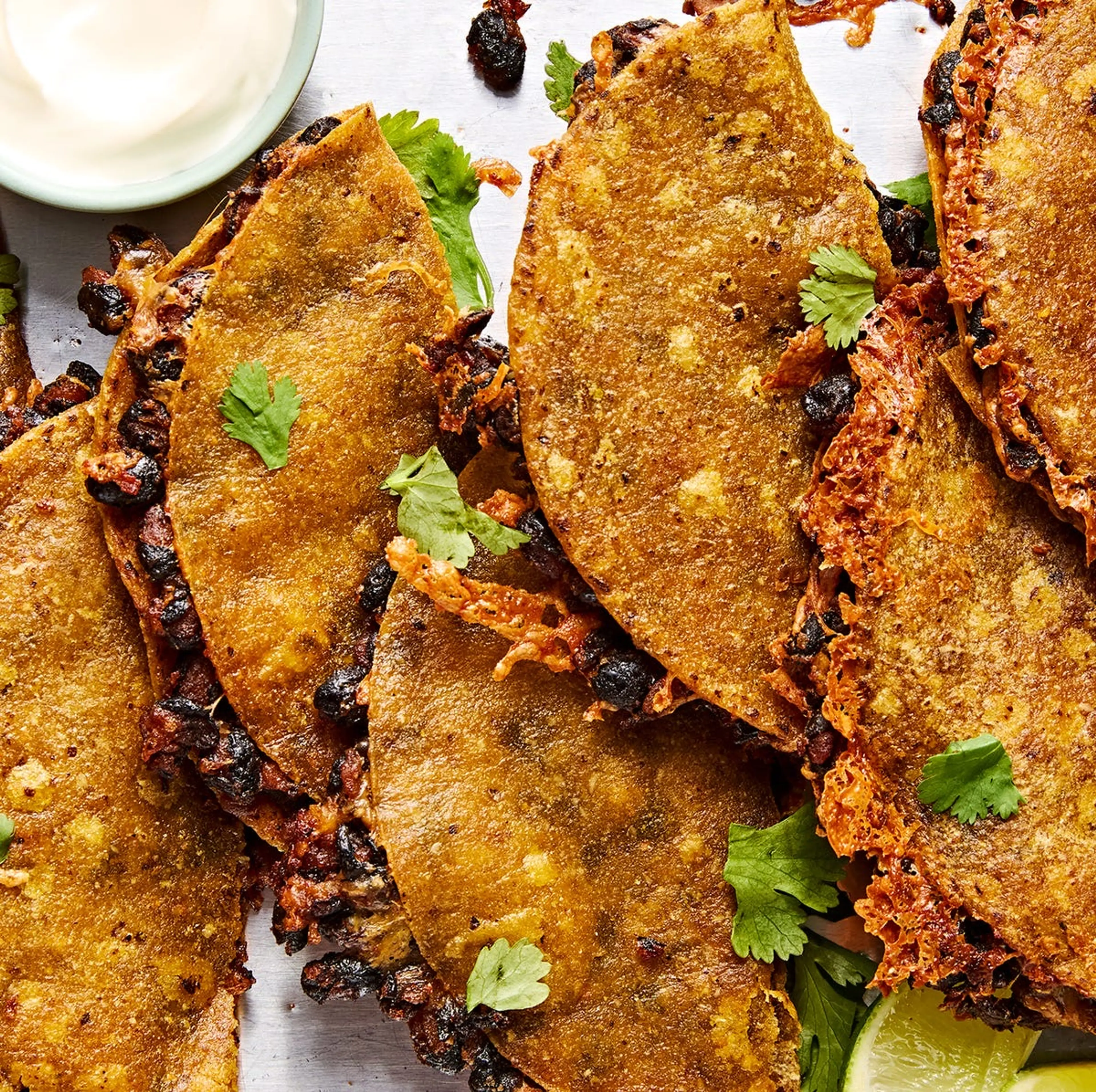 Crispy Sheet-Pan Black Bean Tacos