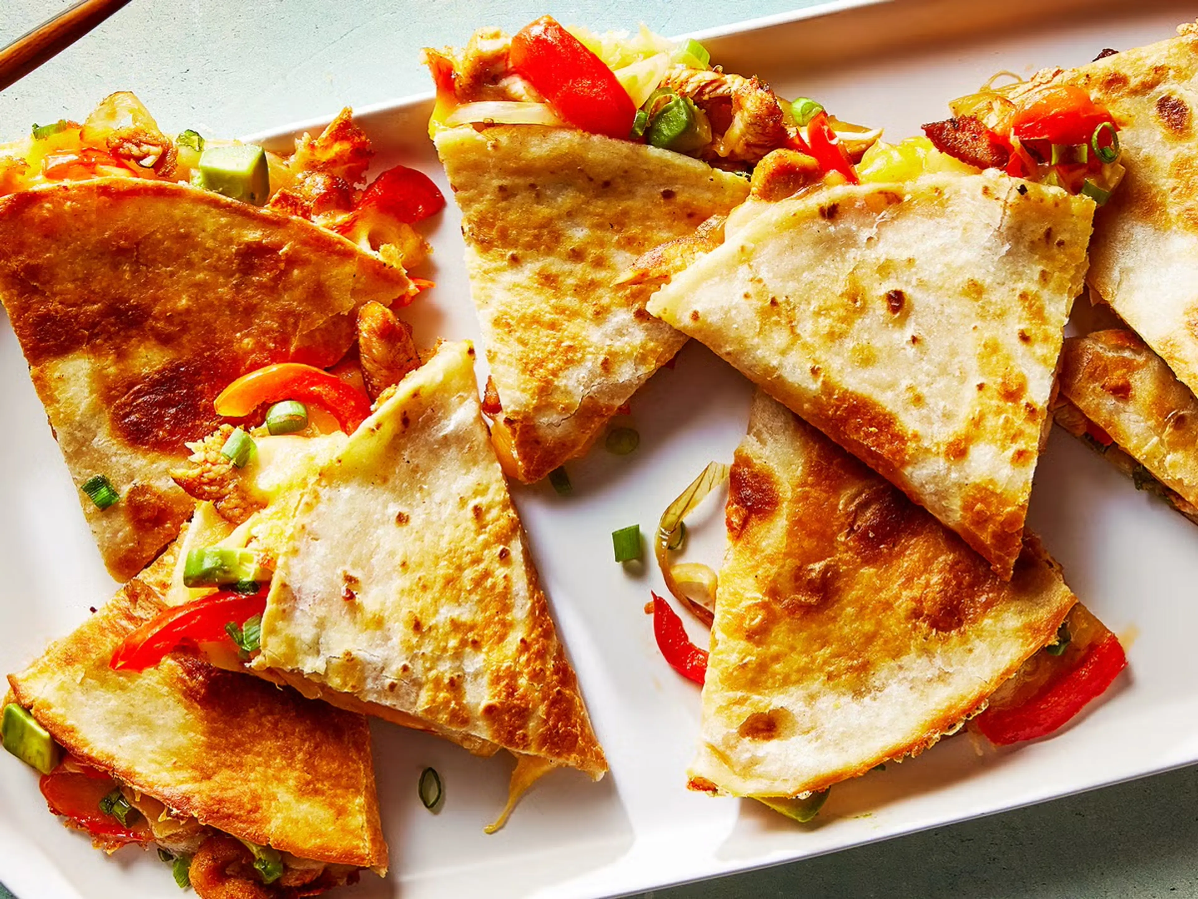 Mom's Chicken Quesadillas