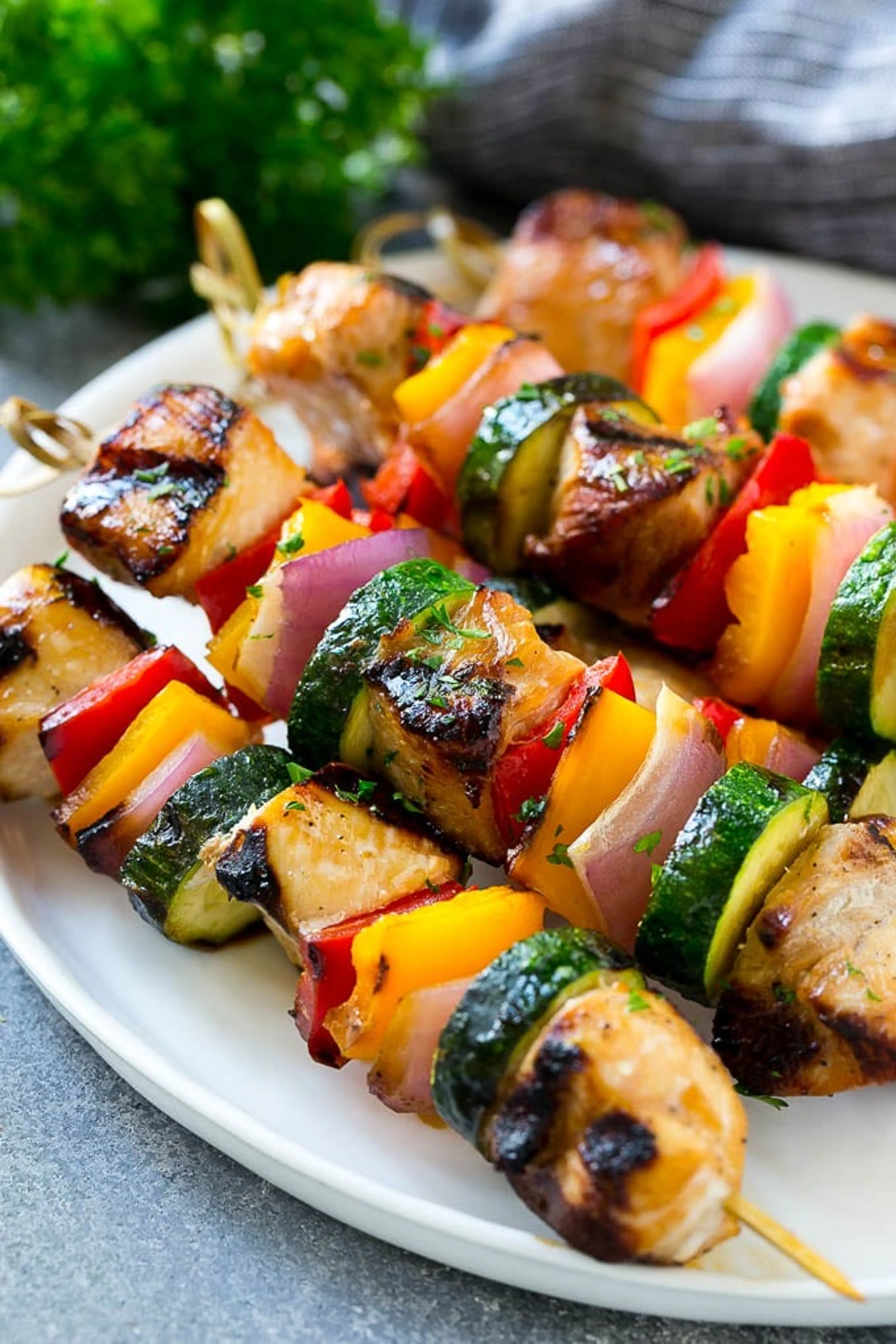 Grilled Chicken Kabobs