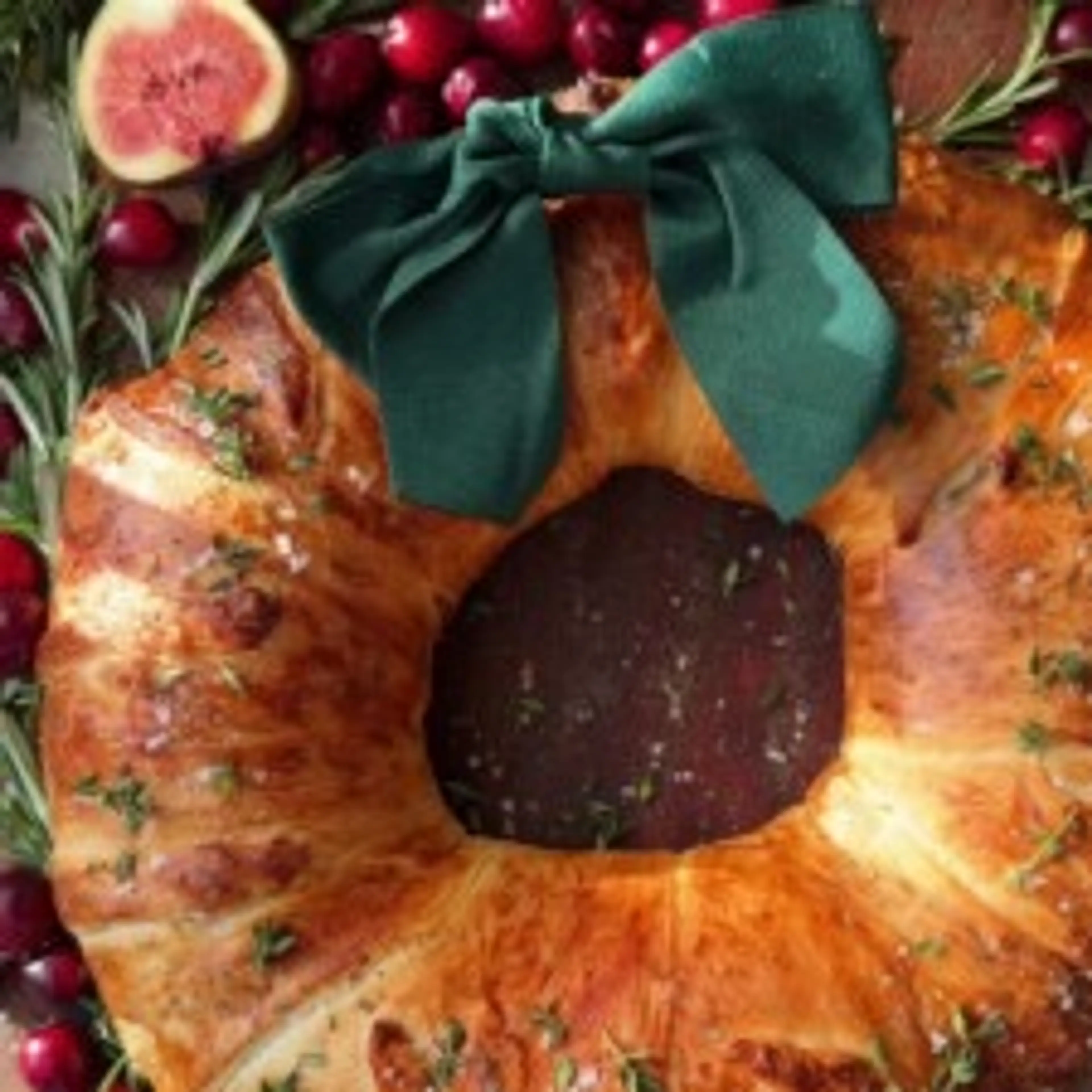 Brie Crescent Wreath