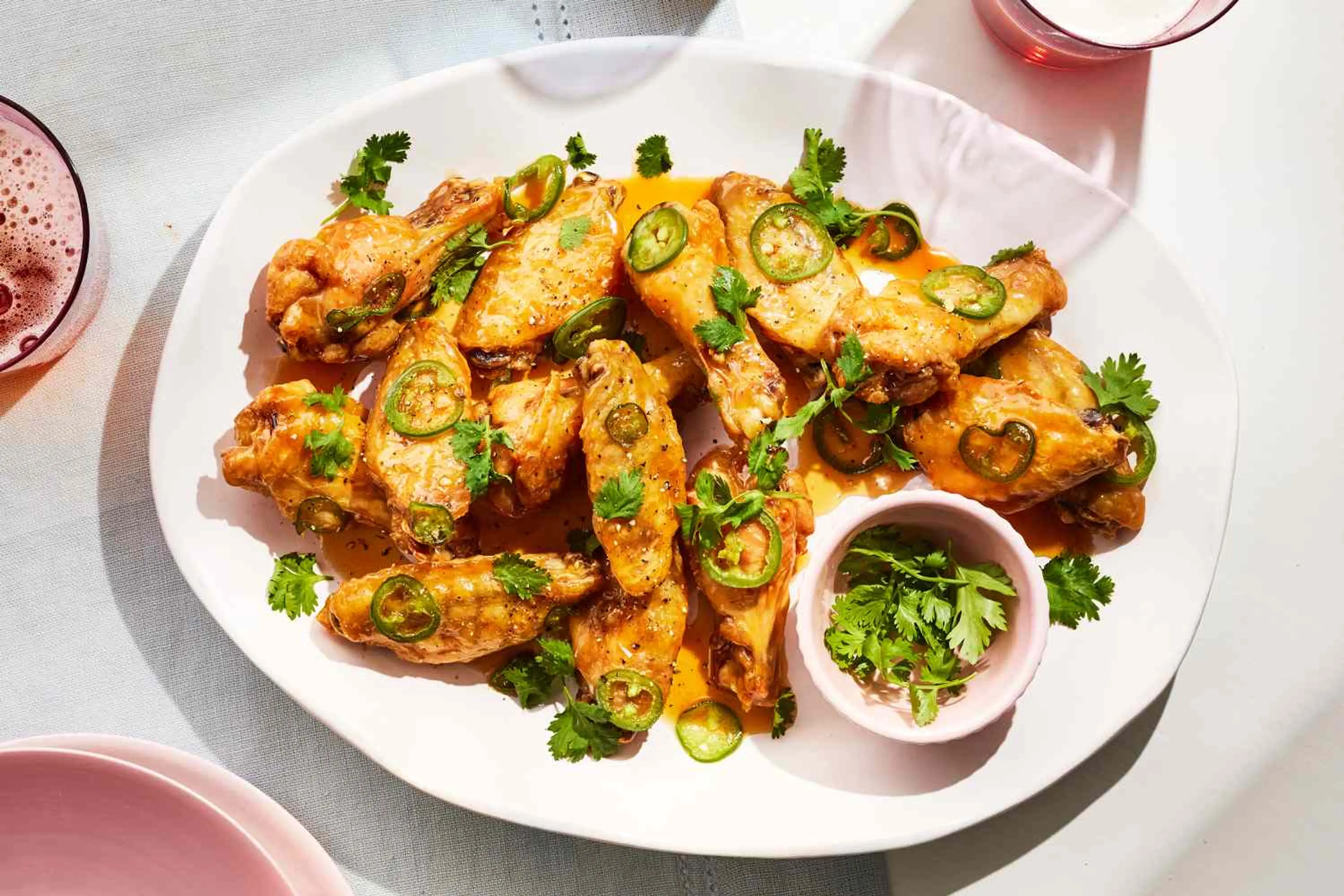 Ivy's Hot Honey-Butter Chicken Wings