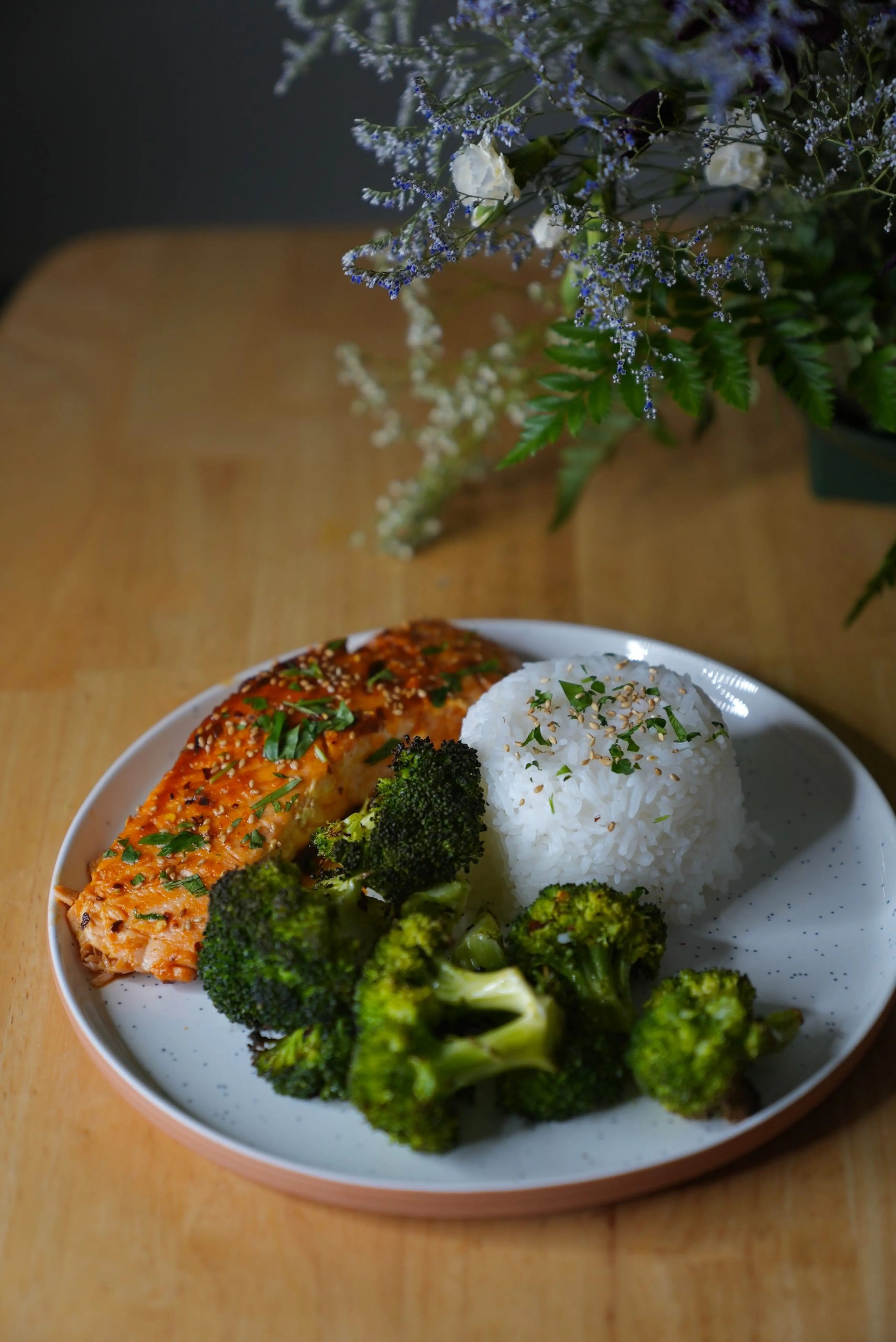 Honey Sriracha Salmon