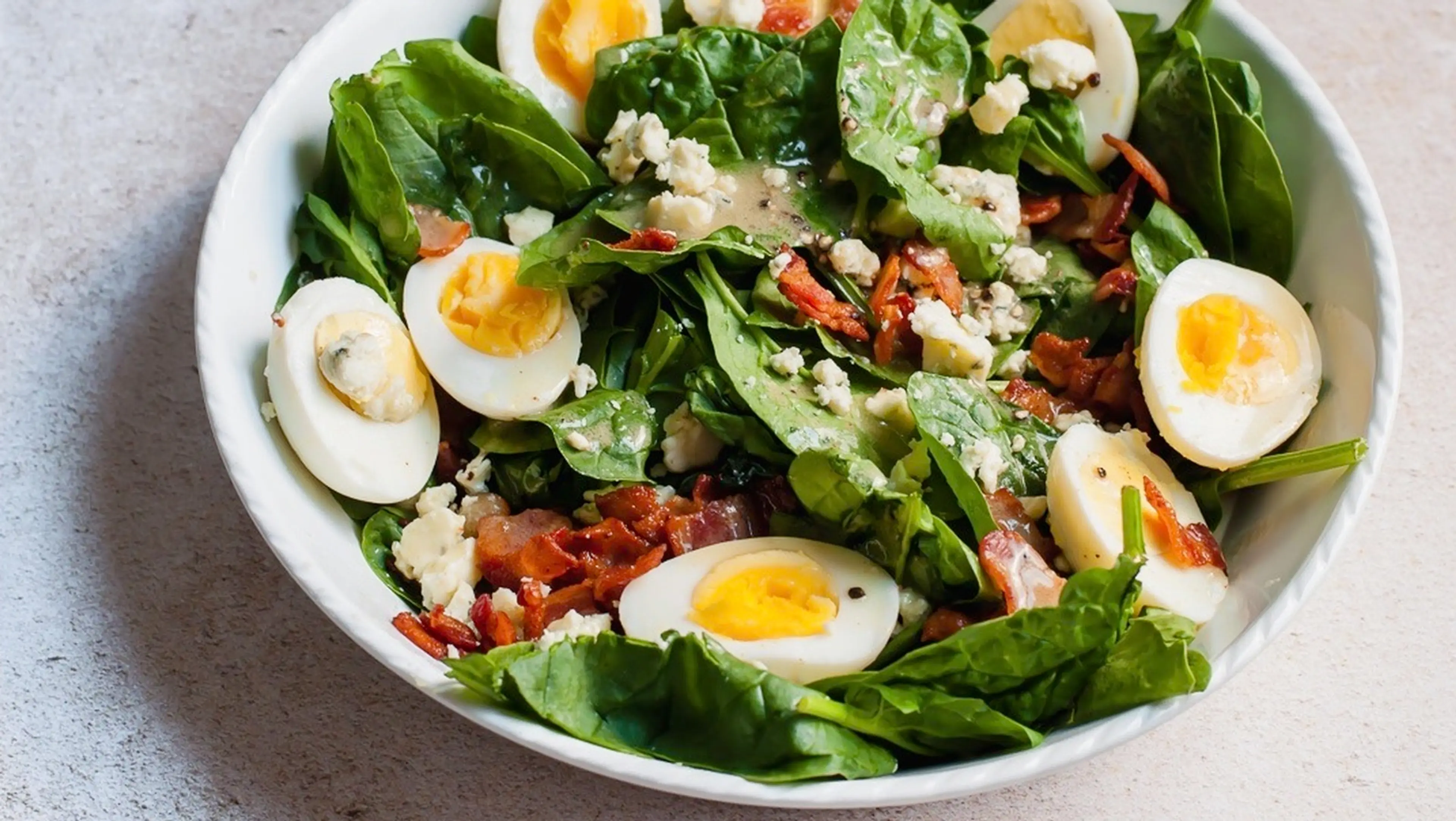 Warm Spinach Salad Recipe