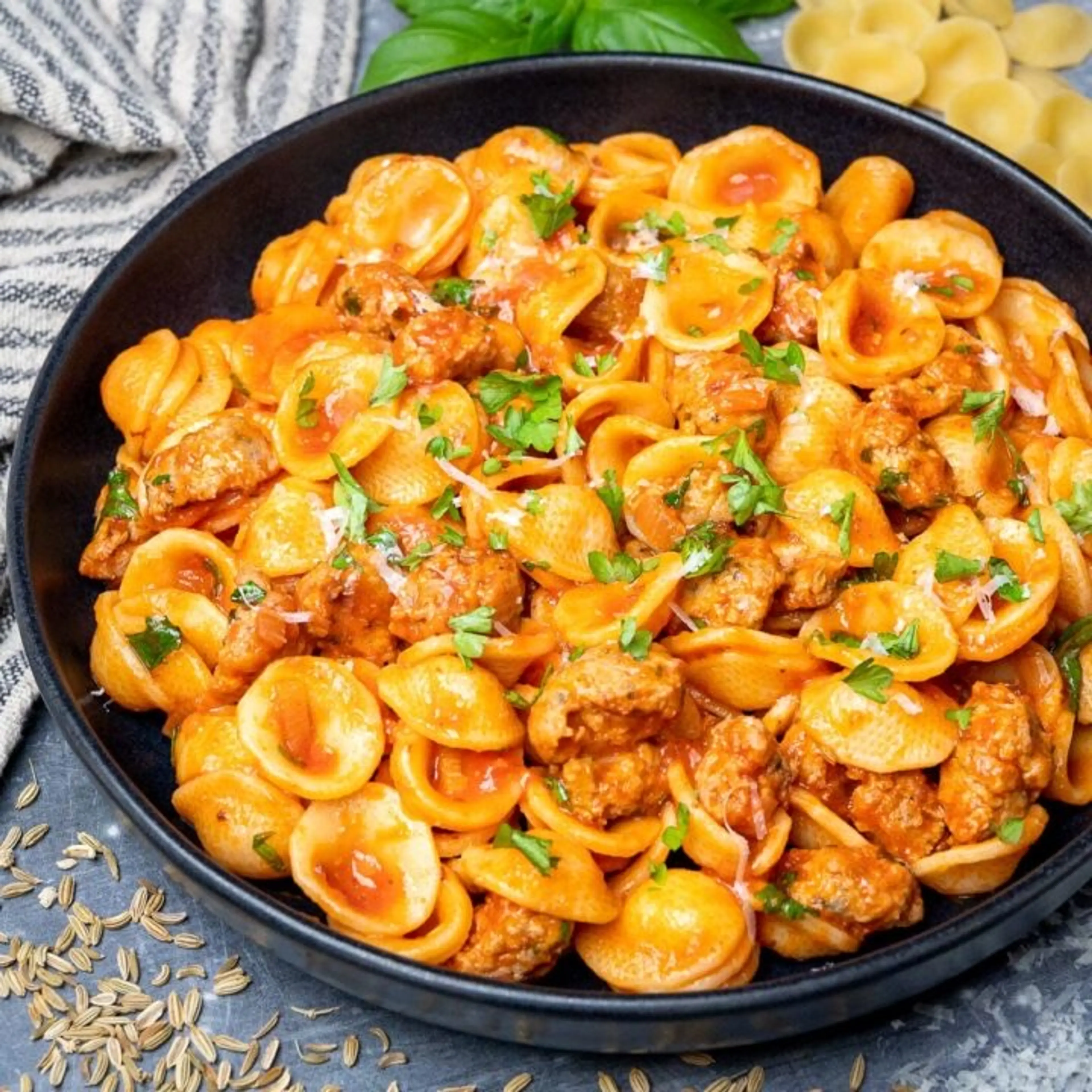 Sausage and Fennel Pasta