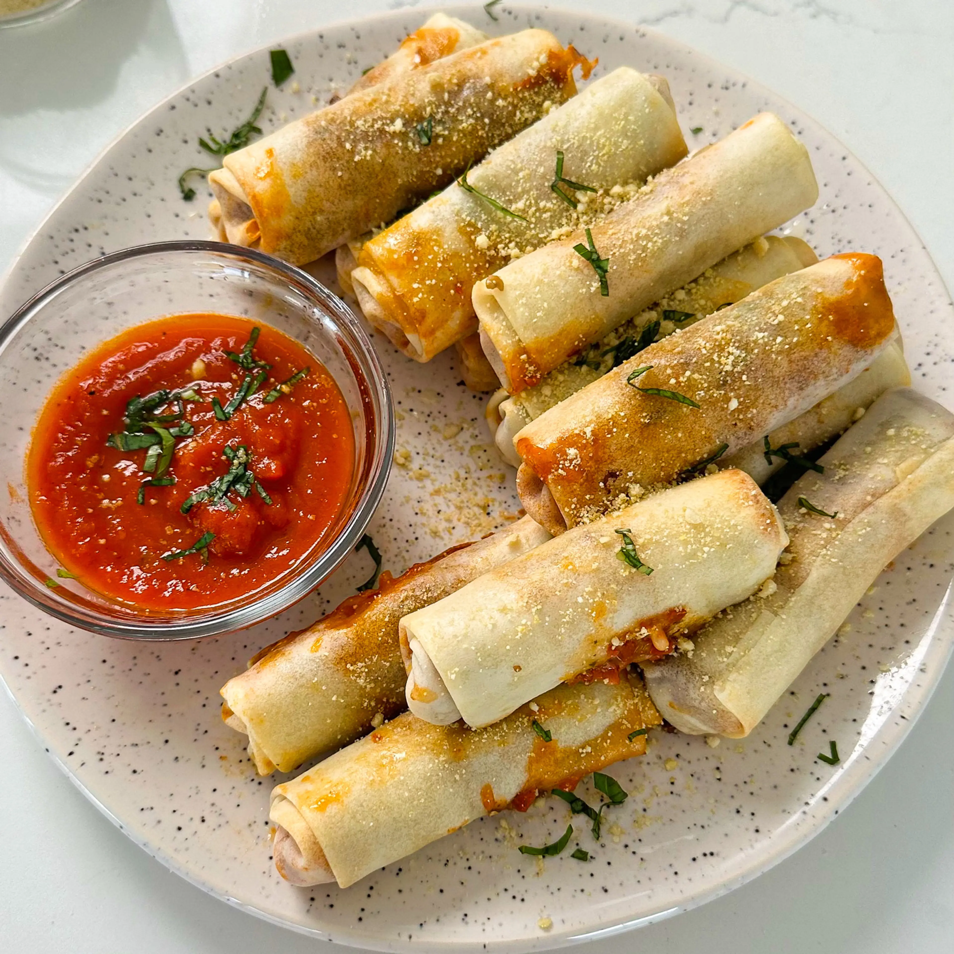 Pizza Spring Rolls