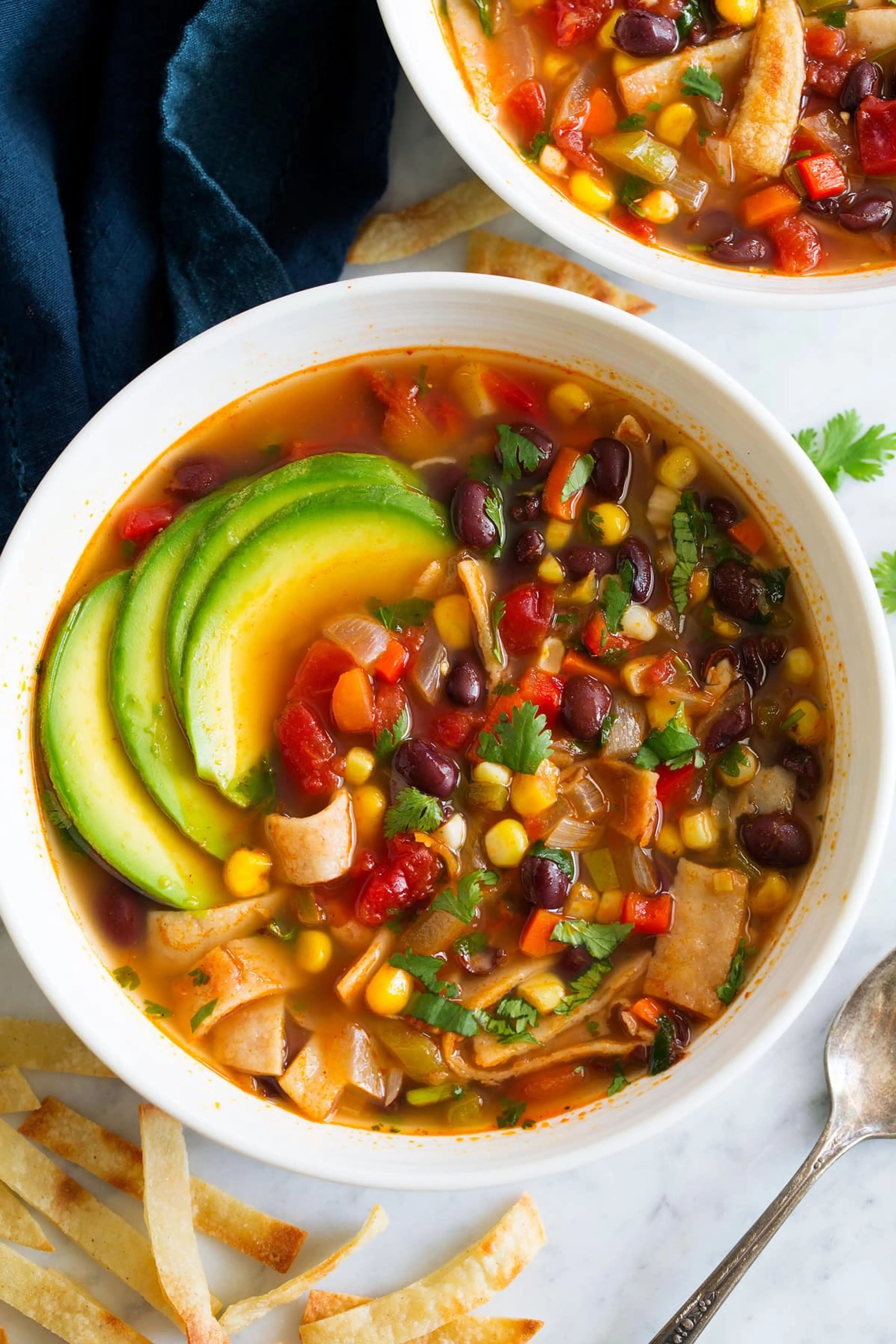 Black Bean Tortilla Soup