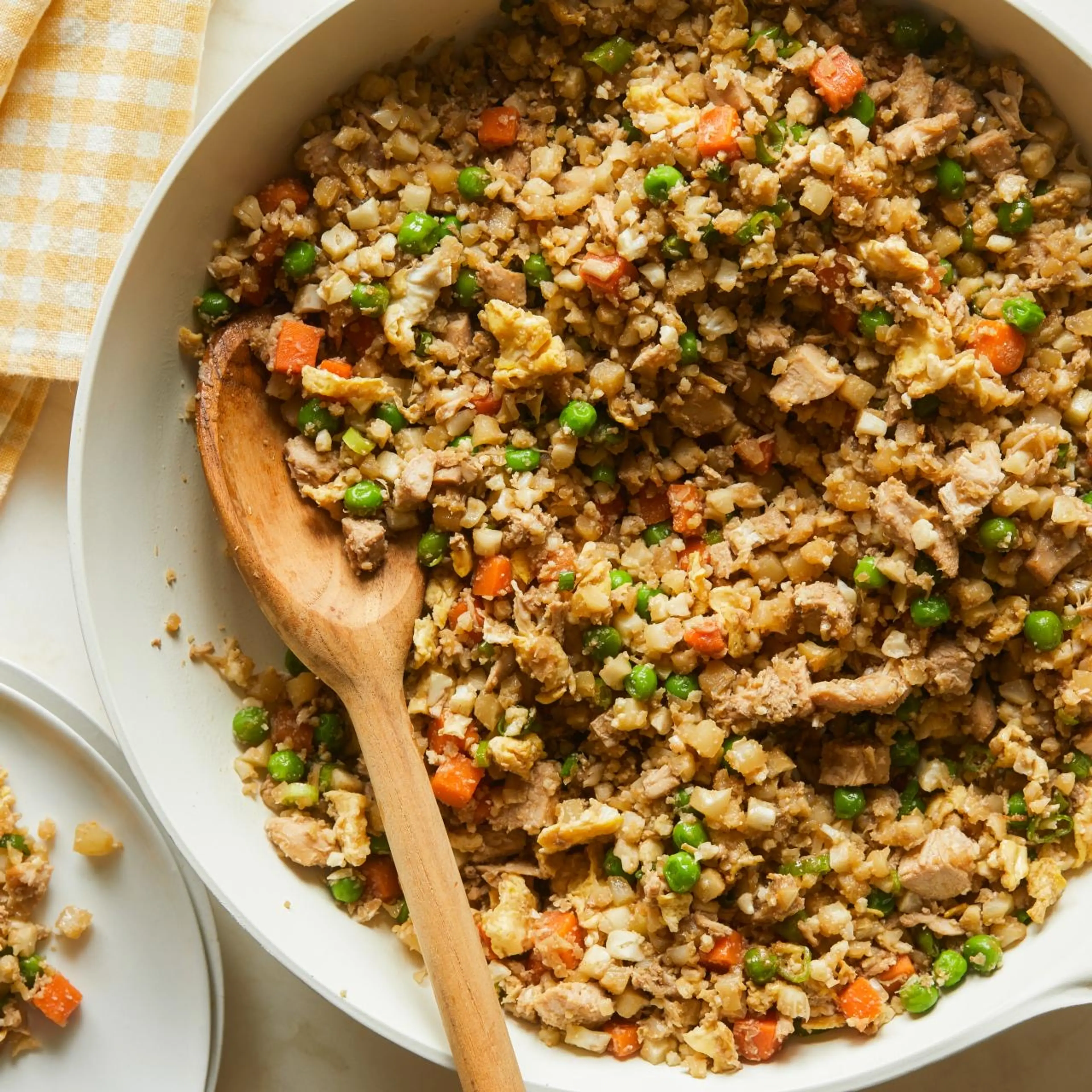 Chicken Cauliflower "Fried Rice"