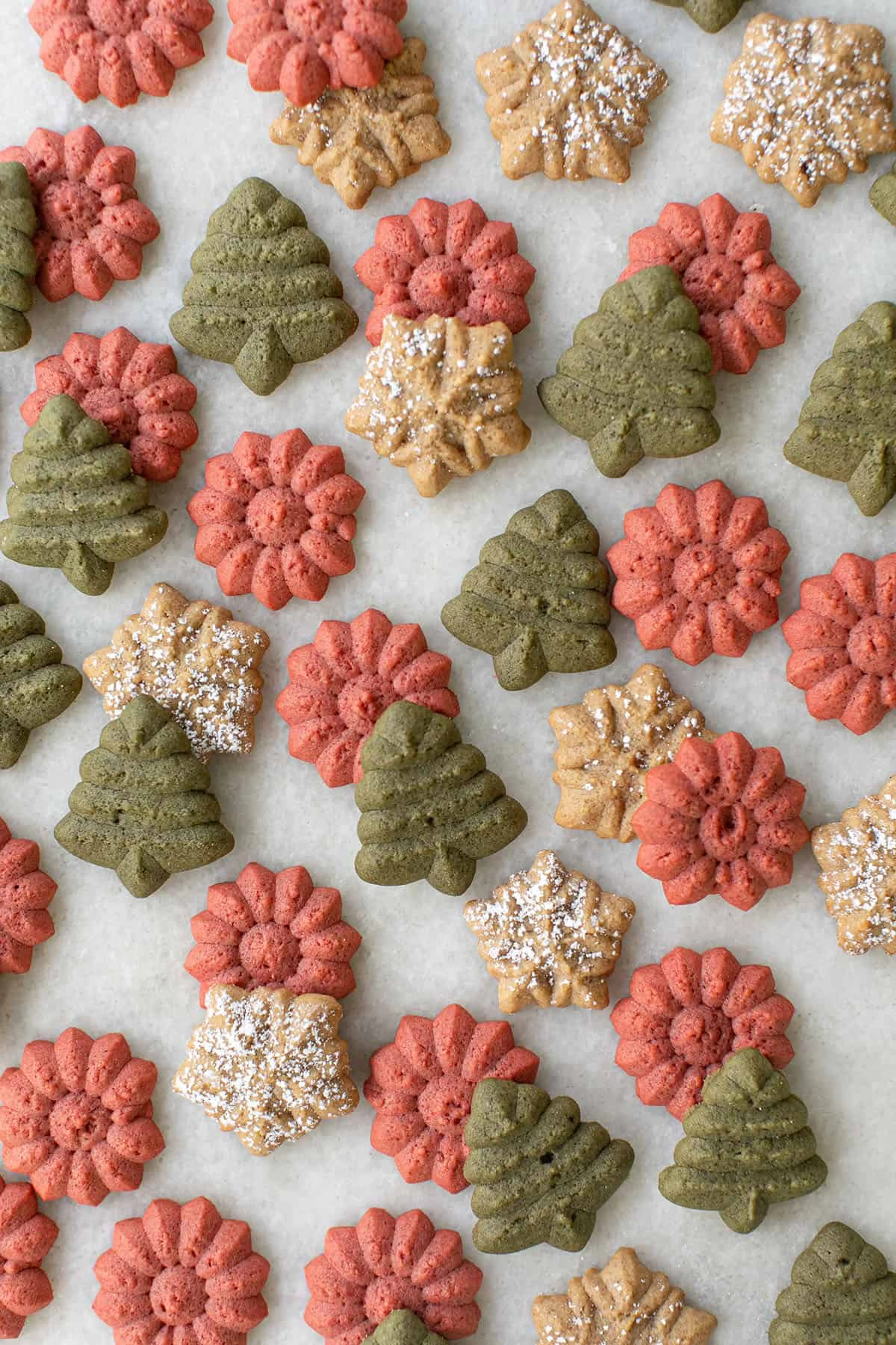 Gingerbread Spice Spritz Cookies