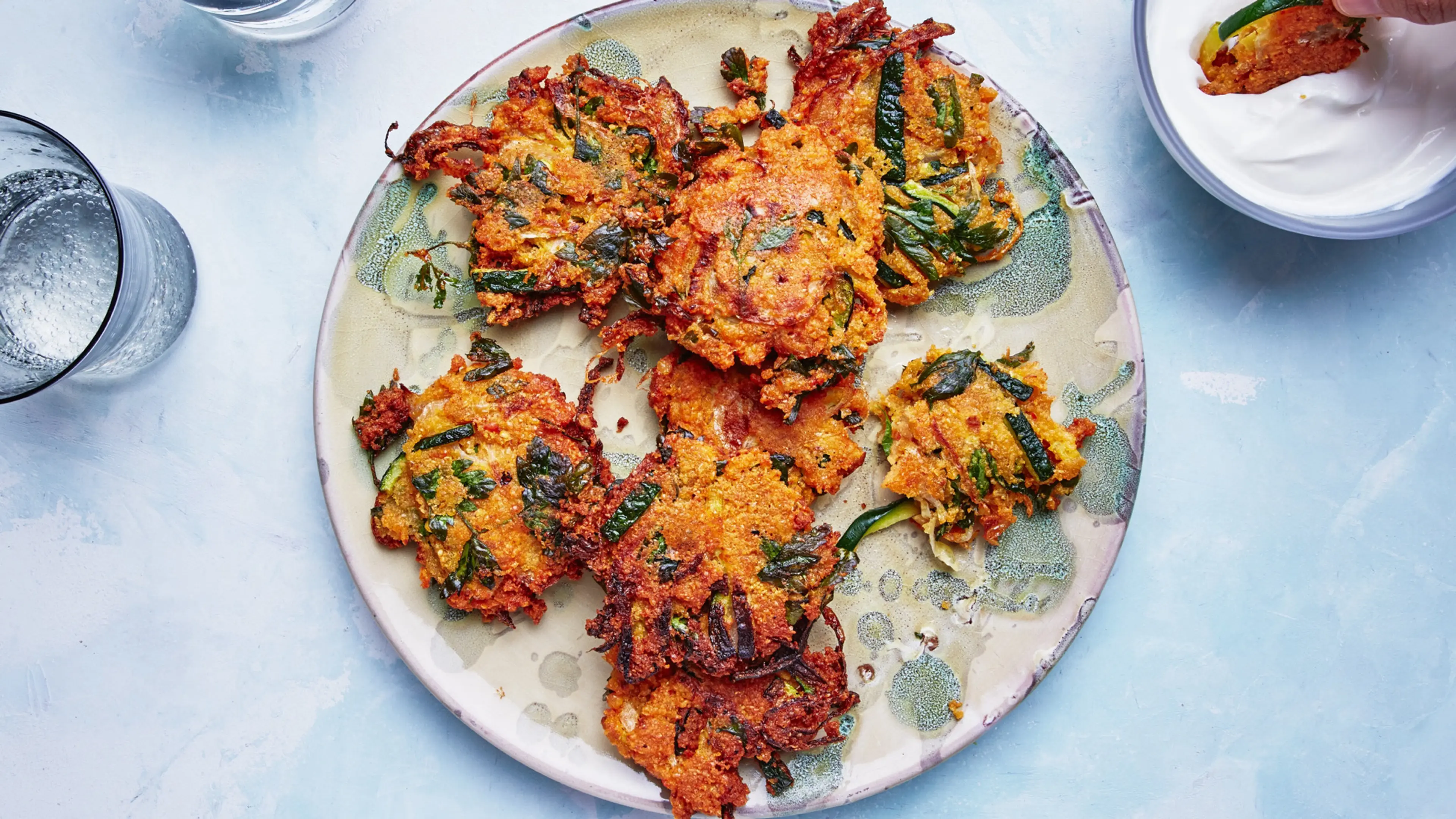 Zucchini-Lentil Fritters