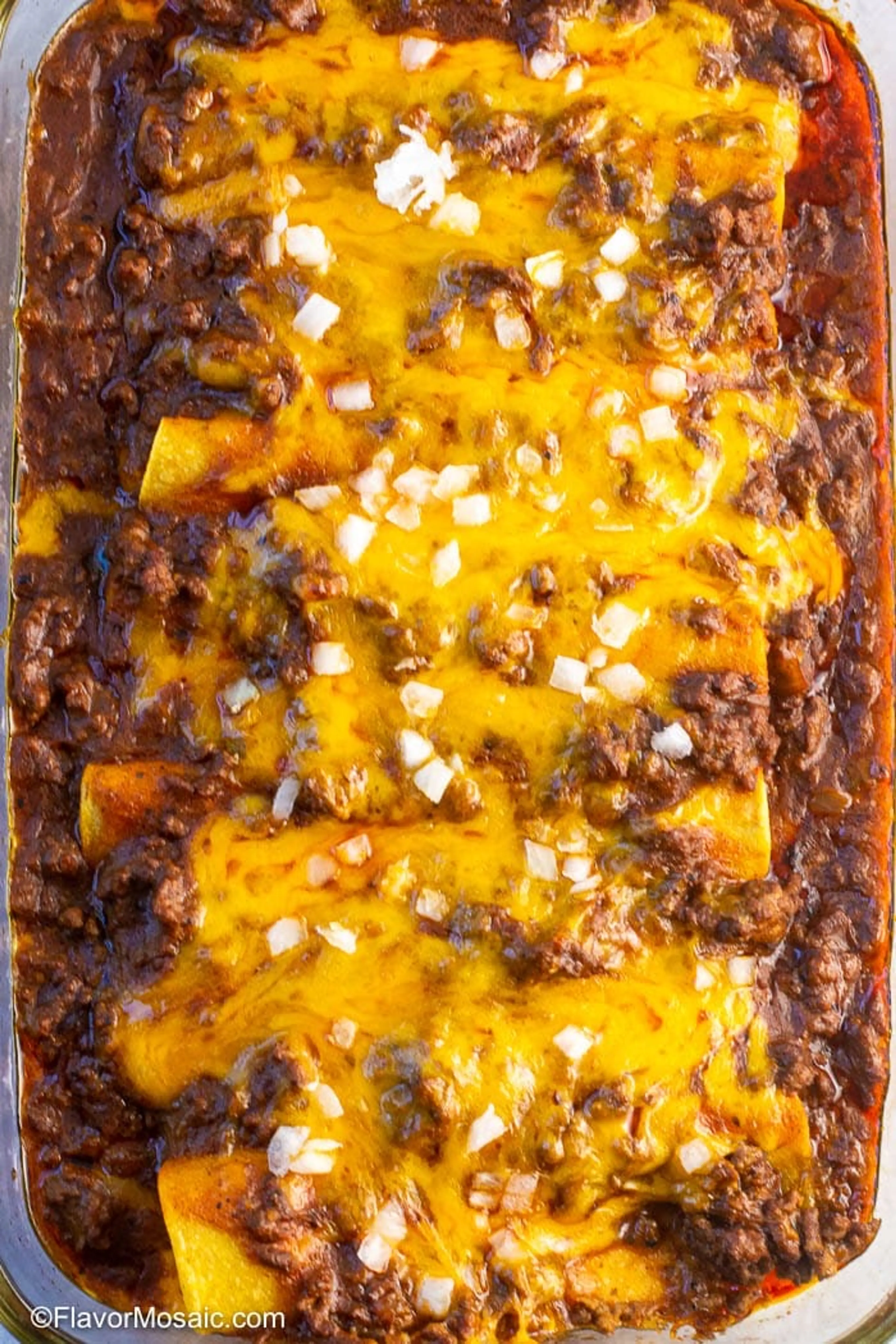 Tex Mex Enchiladas with Chili Gravy Recipe