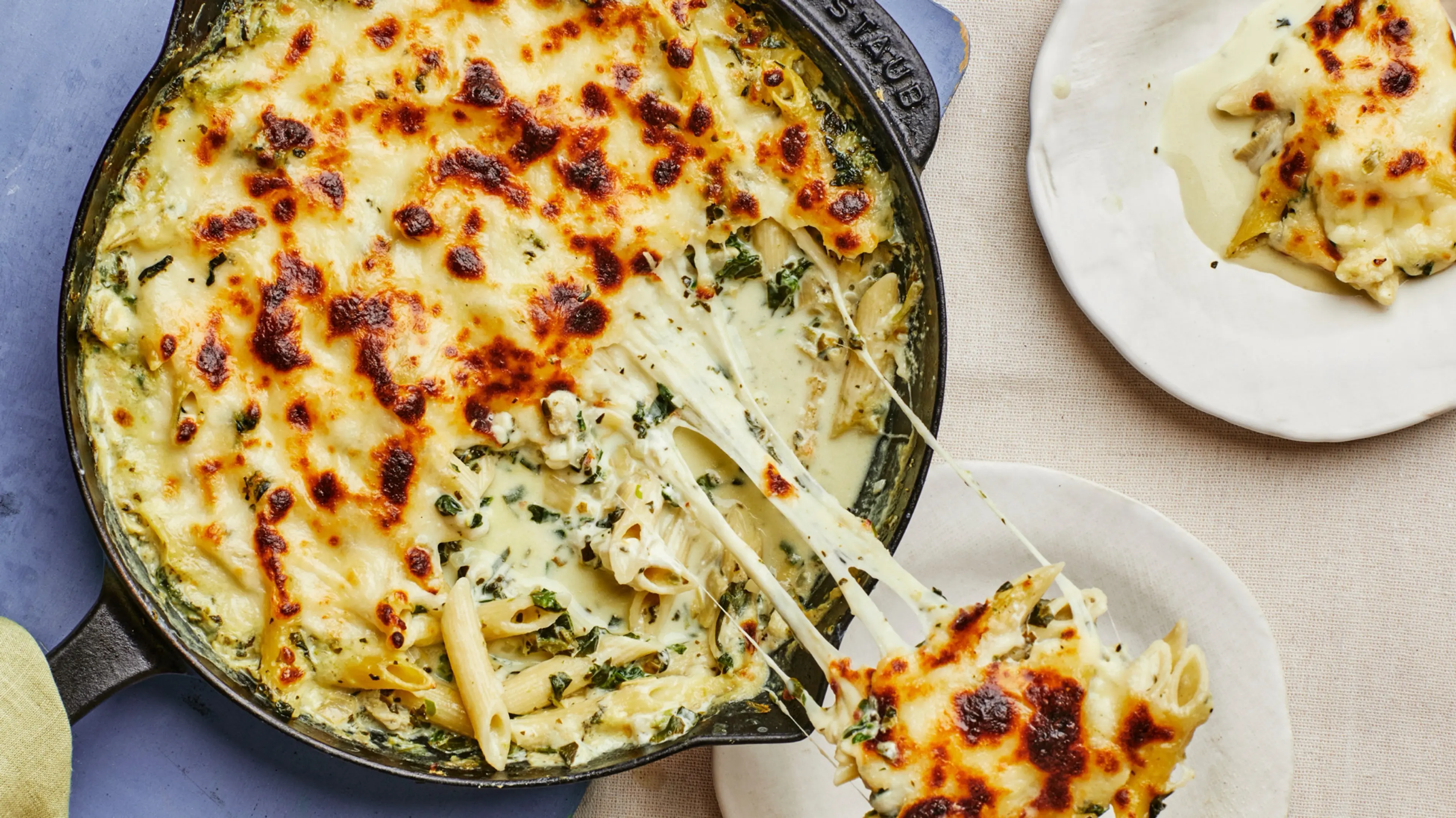 Spinach-Artichoke-Dip Pasta