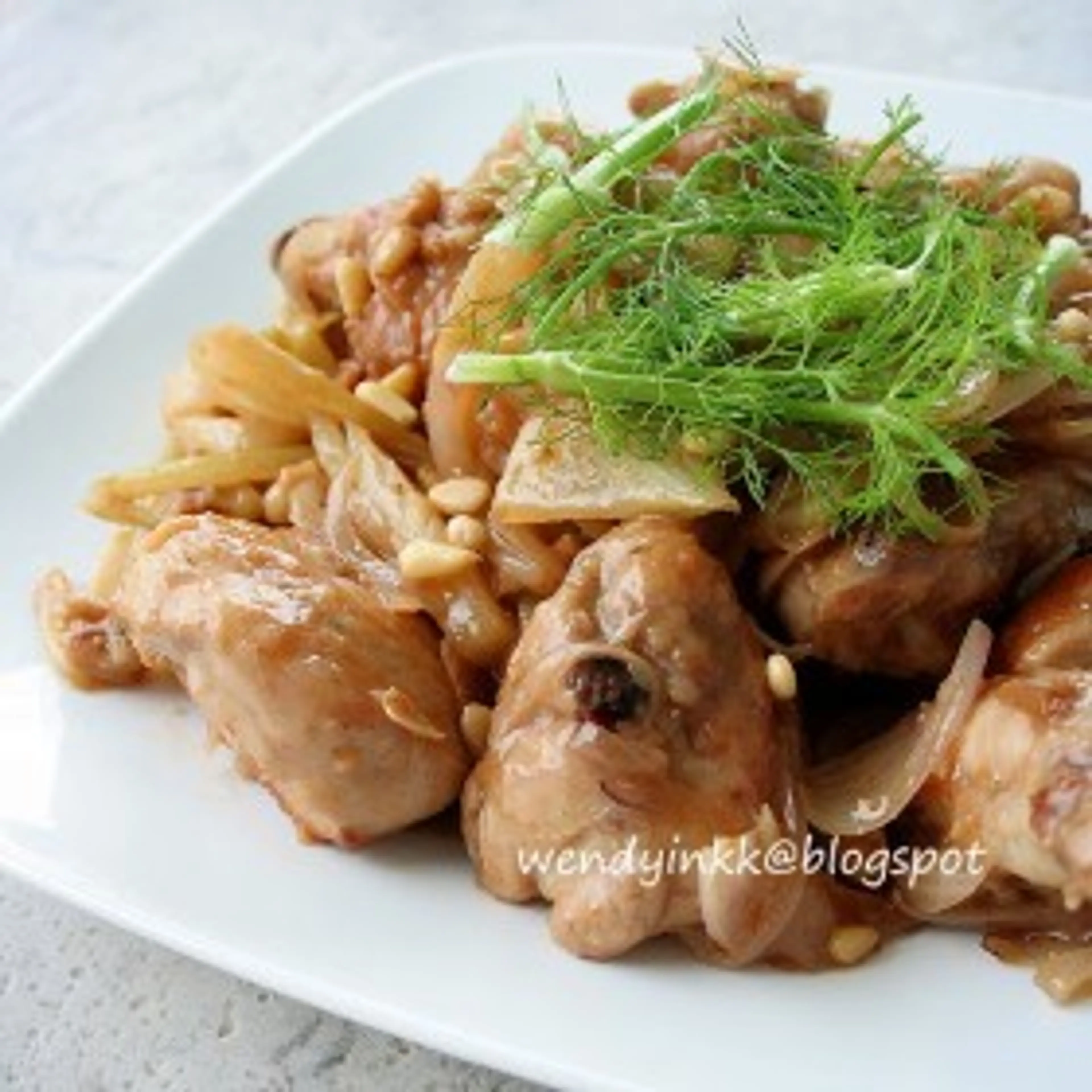 Fennel and Onion Chicken