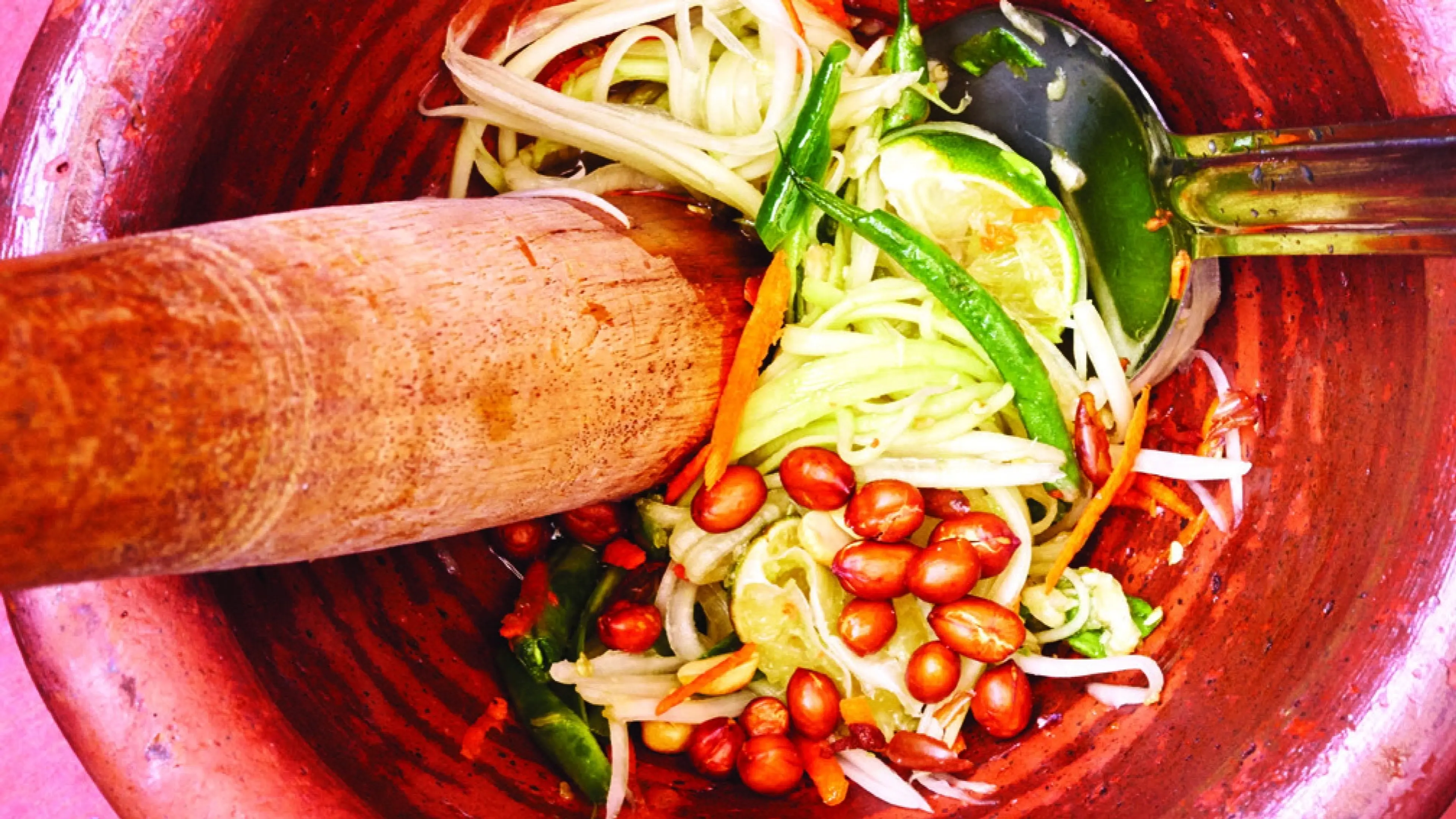 Night + Market Green Papaya Salad