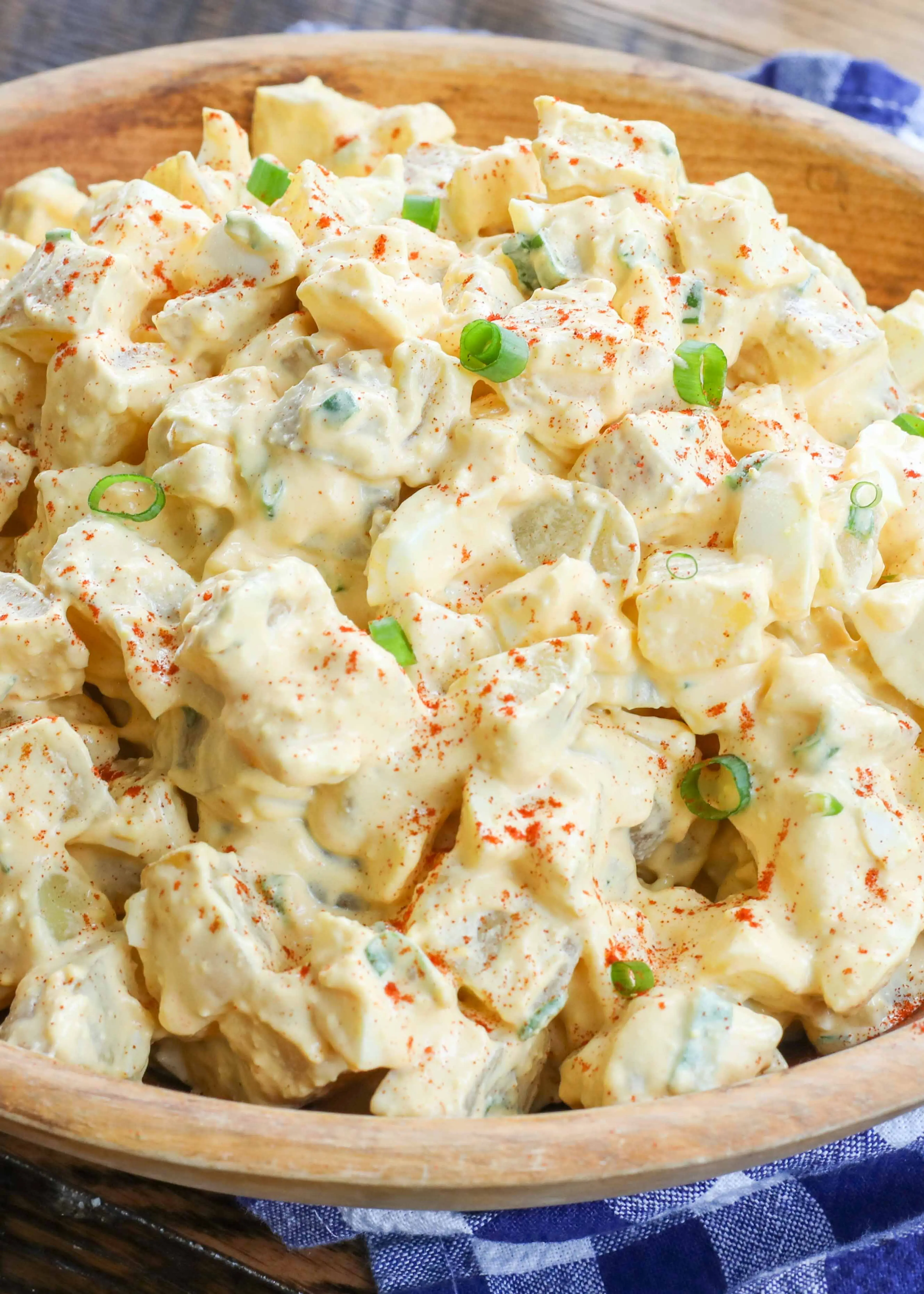 Deviled Egg Potato Salad