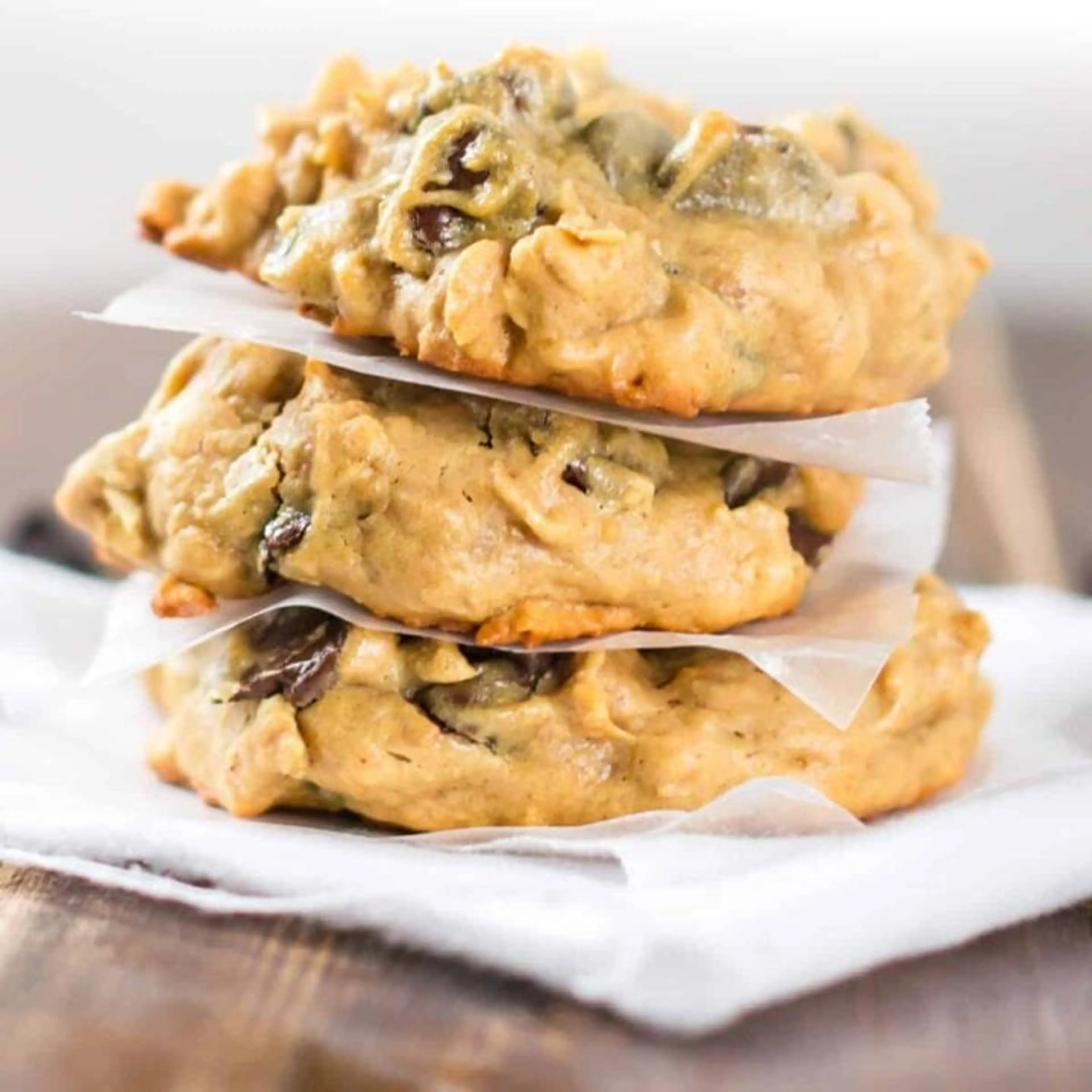 Peanut Butter Oatmeal Chocolate Chip Cookies