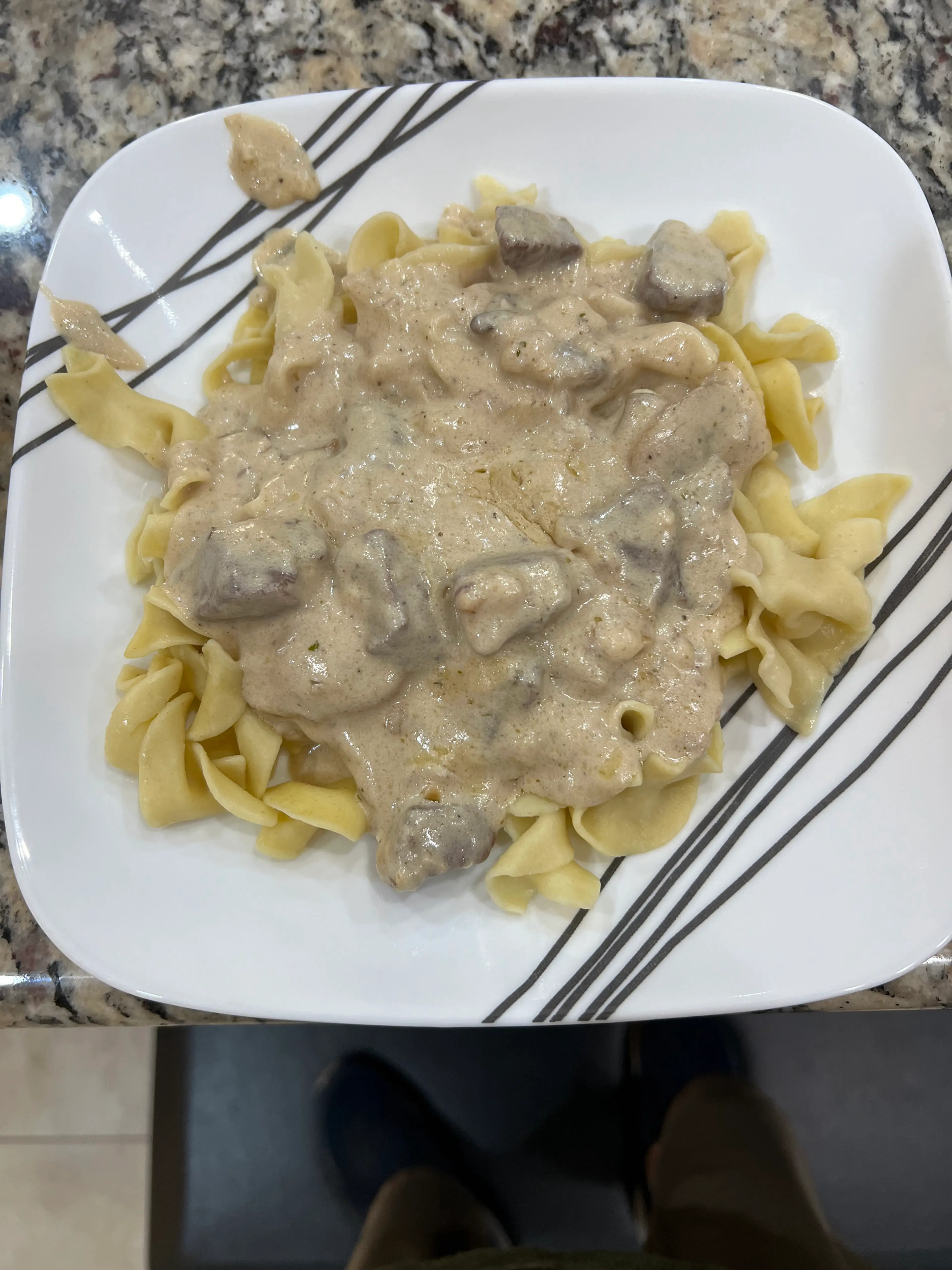 Beef Stroganoff