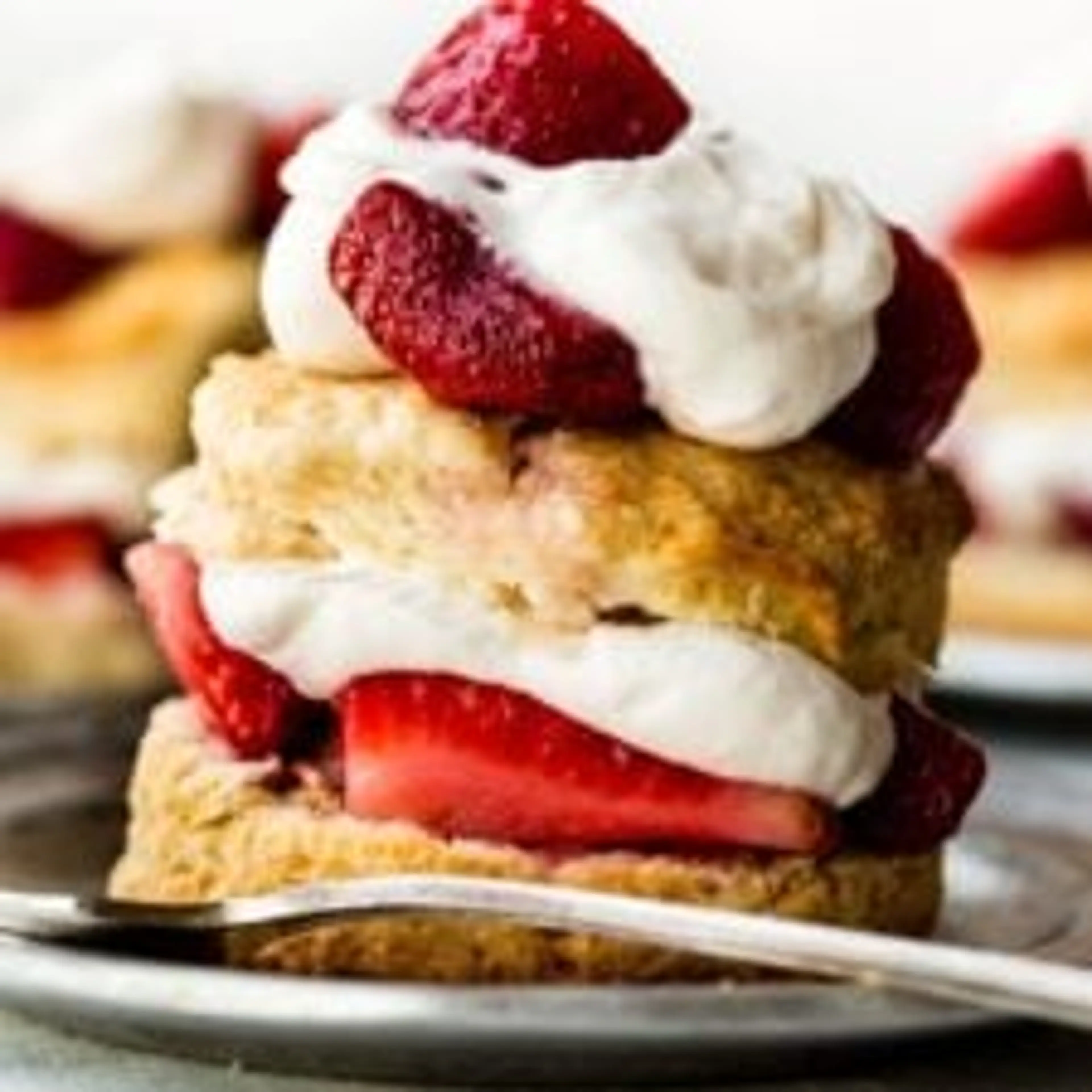 Homemade Strawberry Shortcake