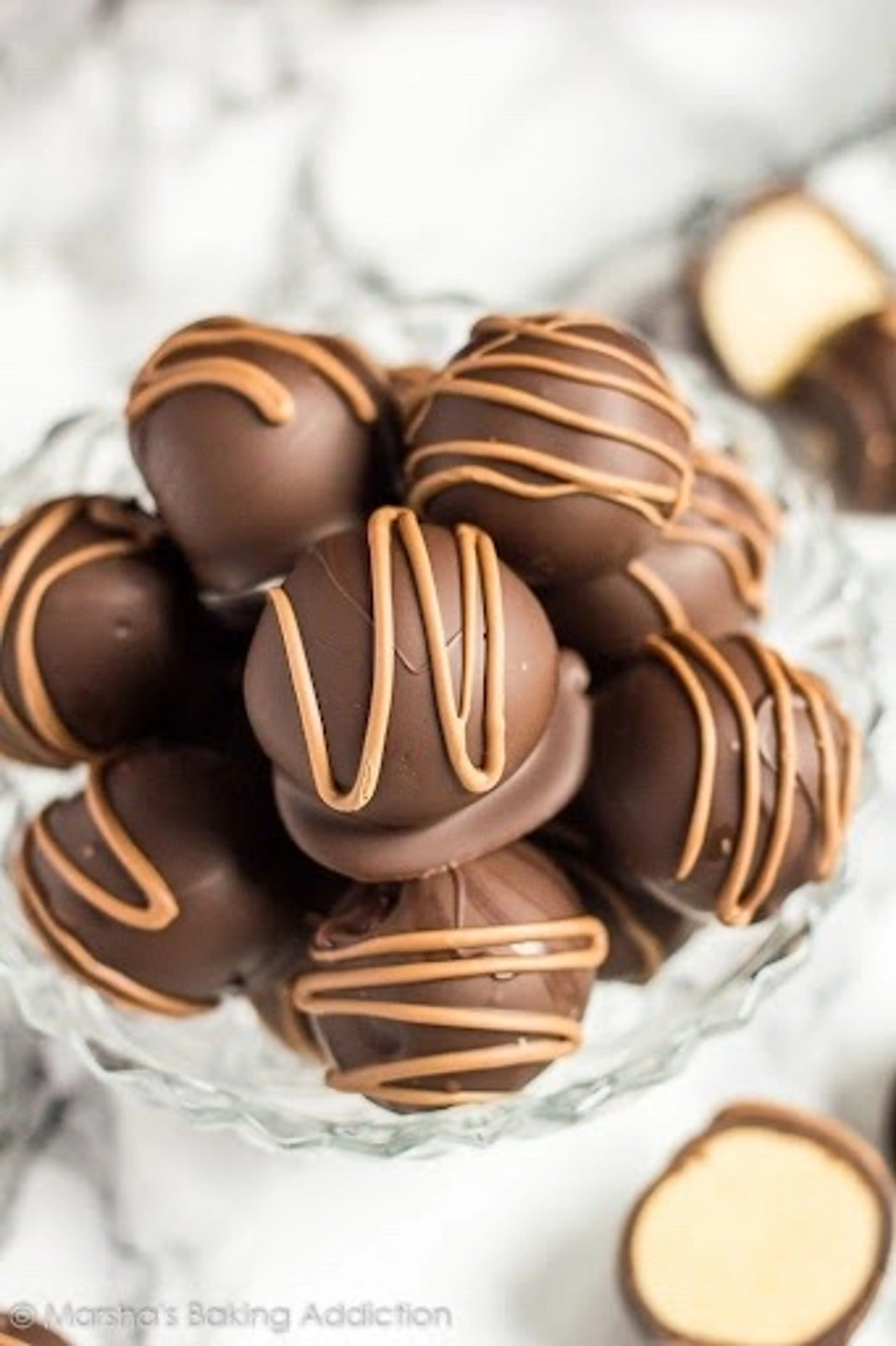 No-Bake Peanut Butter Truffles