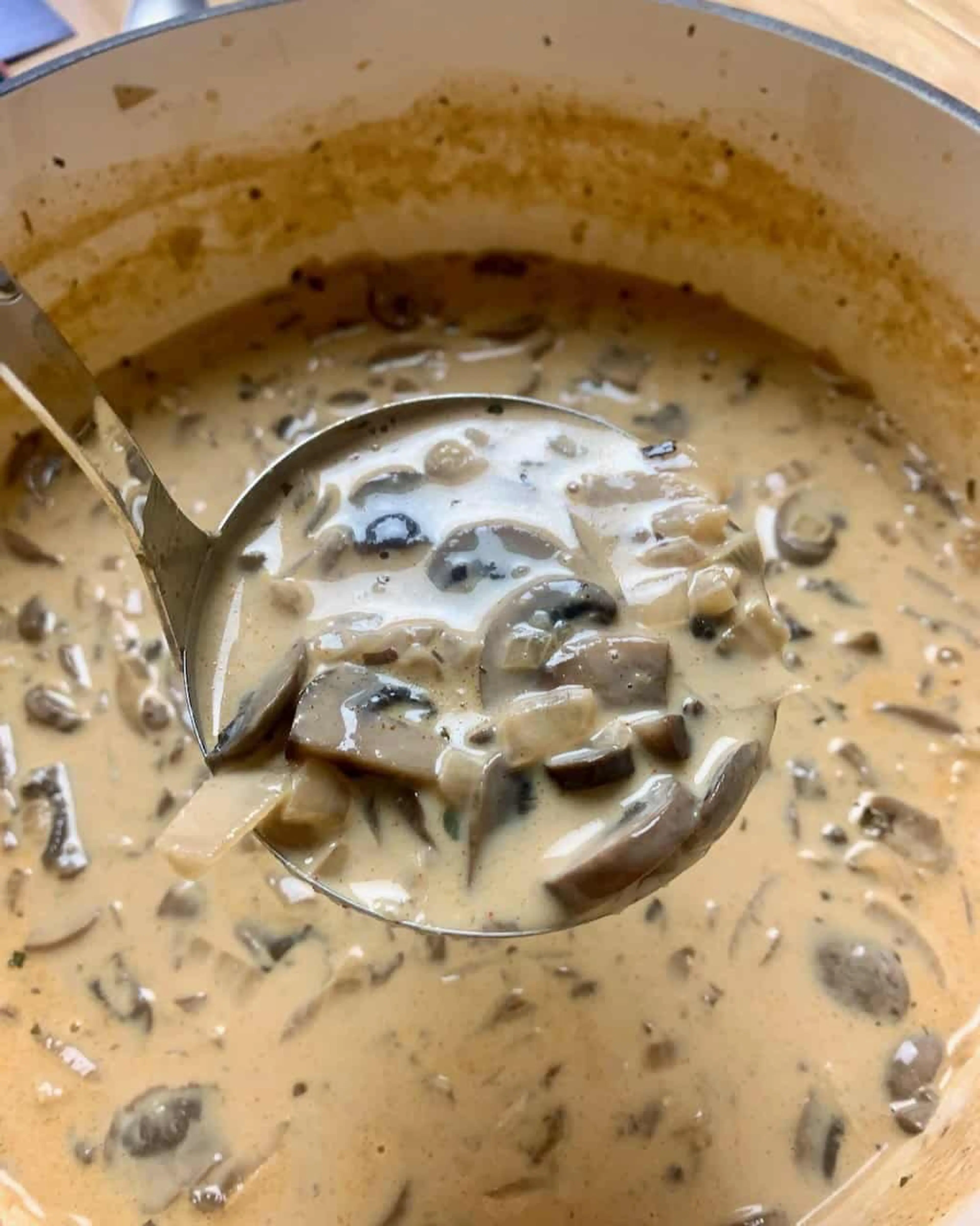 The Ultimate Homemade Cream of Mushroom Soup