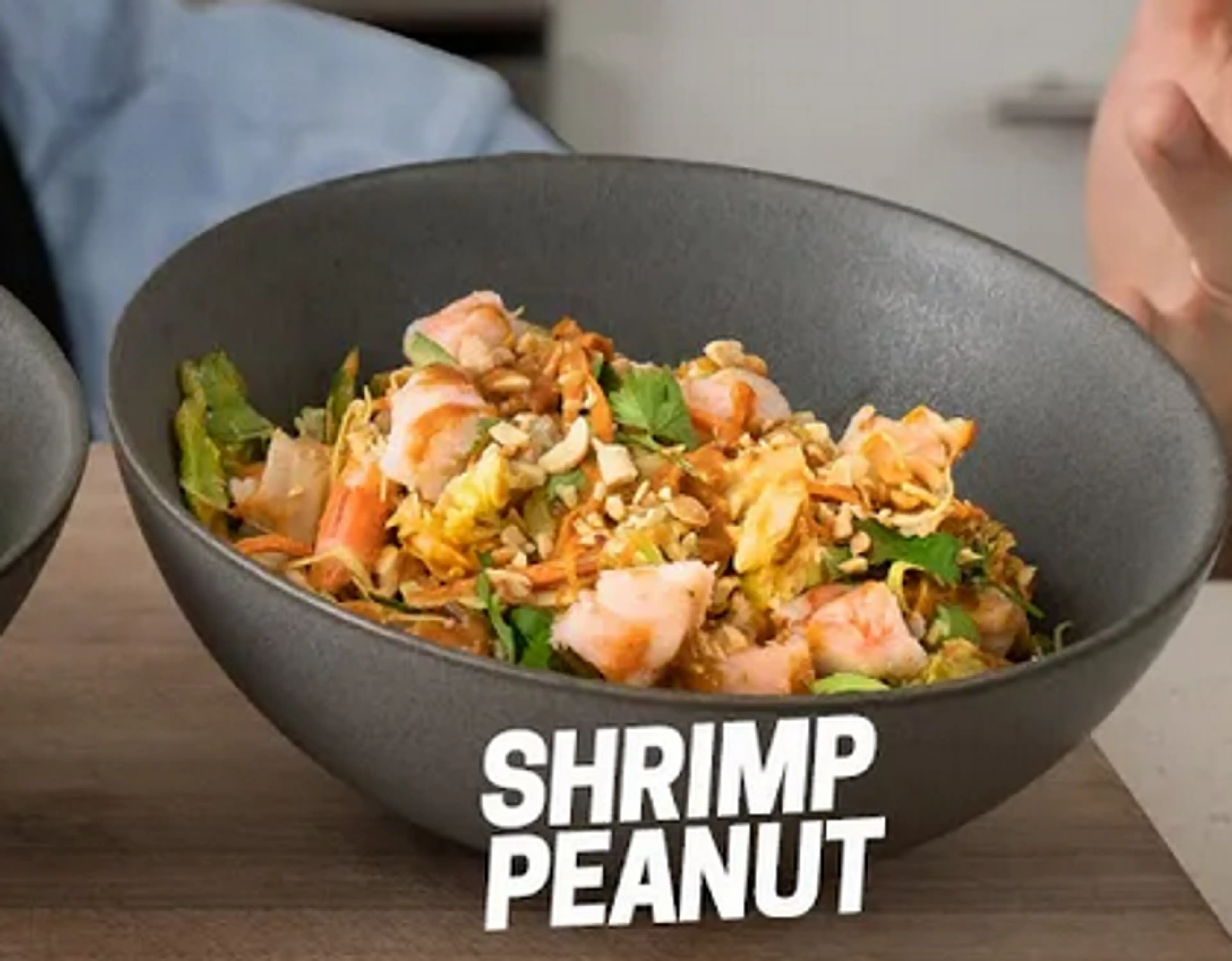 Thai Shrimp Peanut Salad