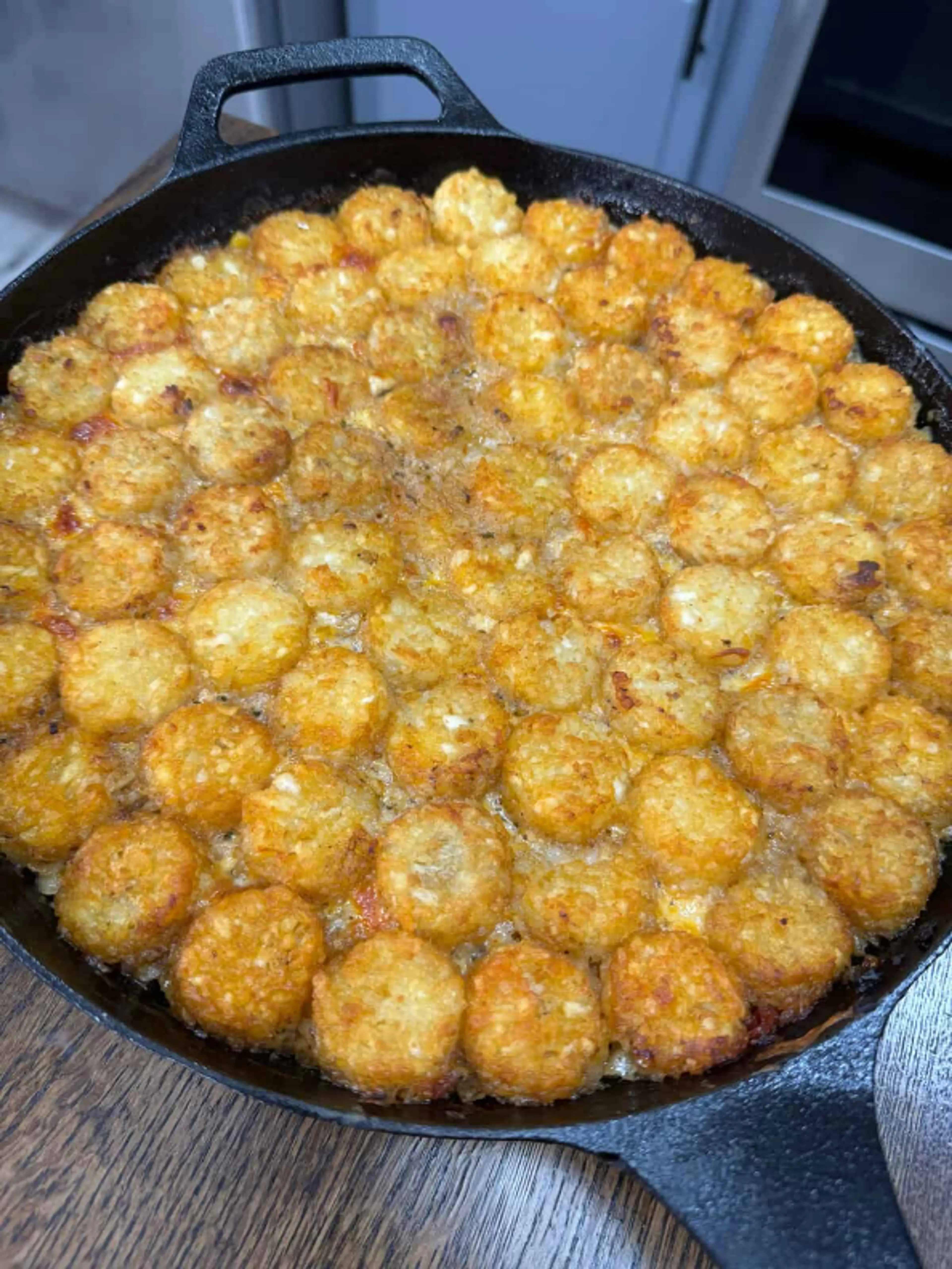 Taco Tater Tot Casserole