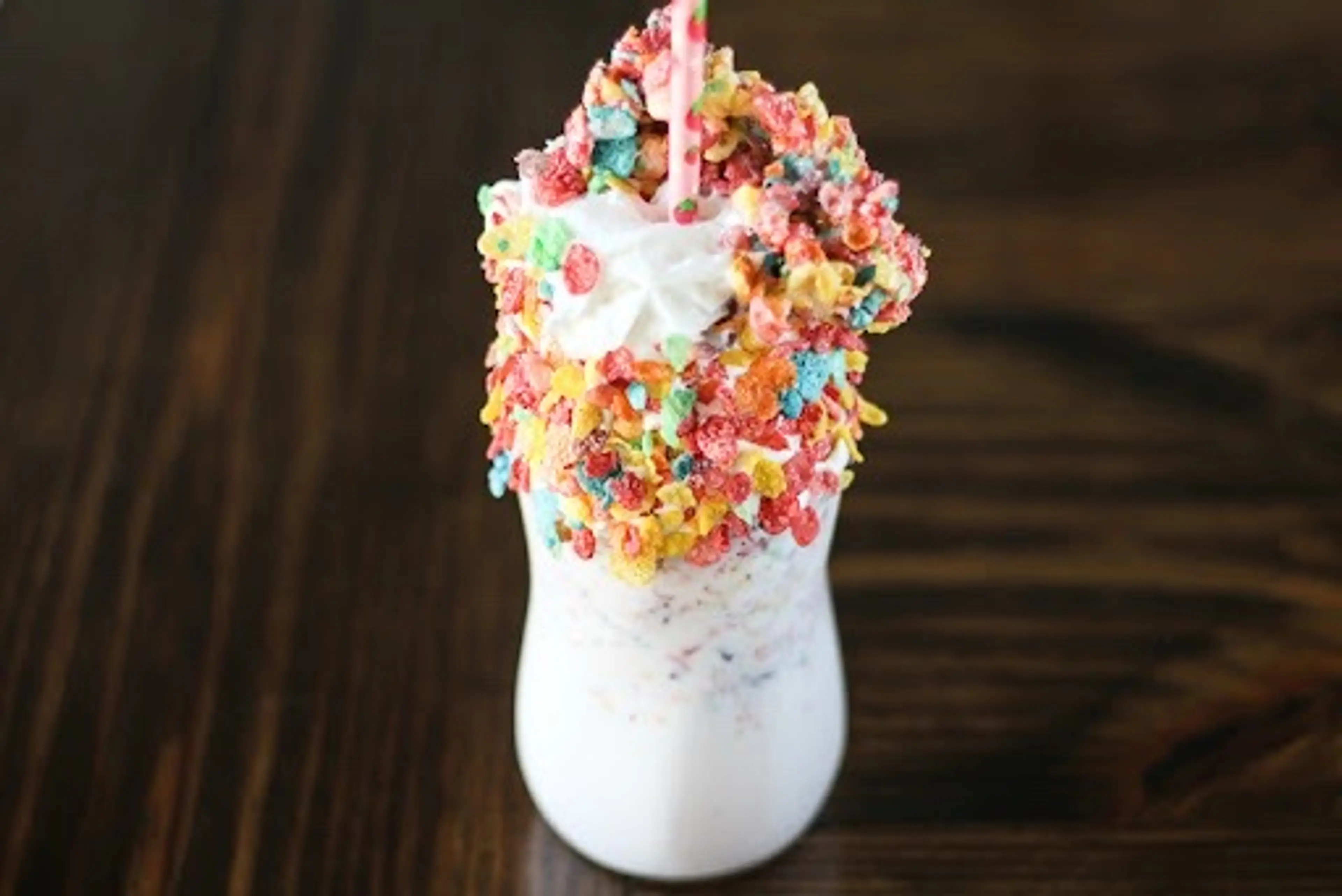 Fruity Pebbles Freakshake