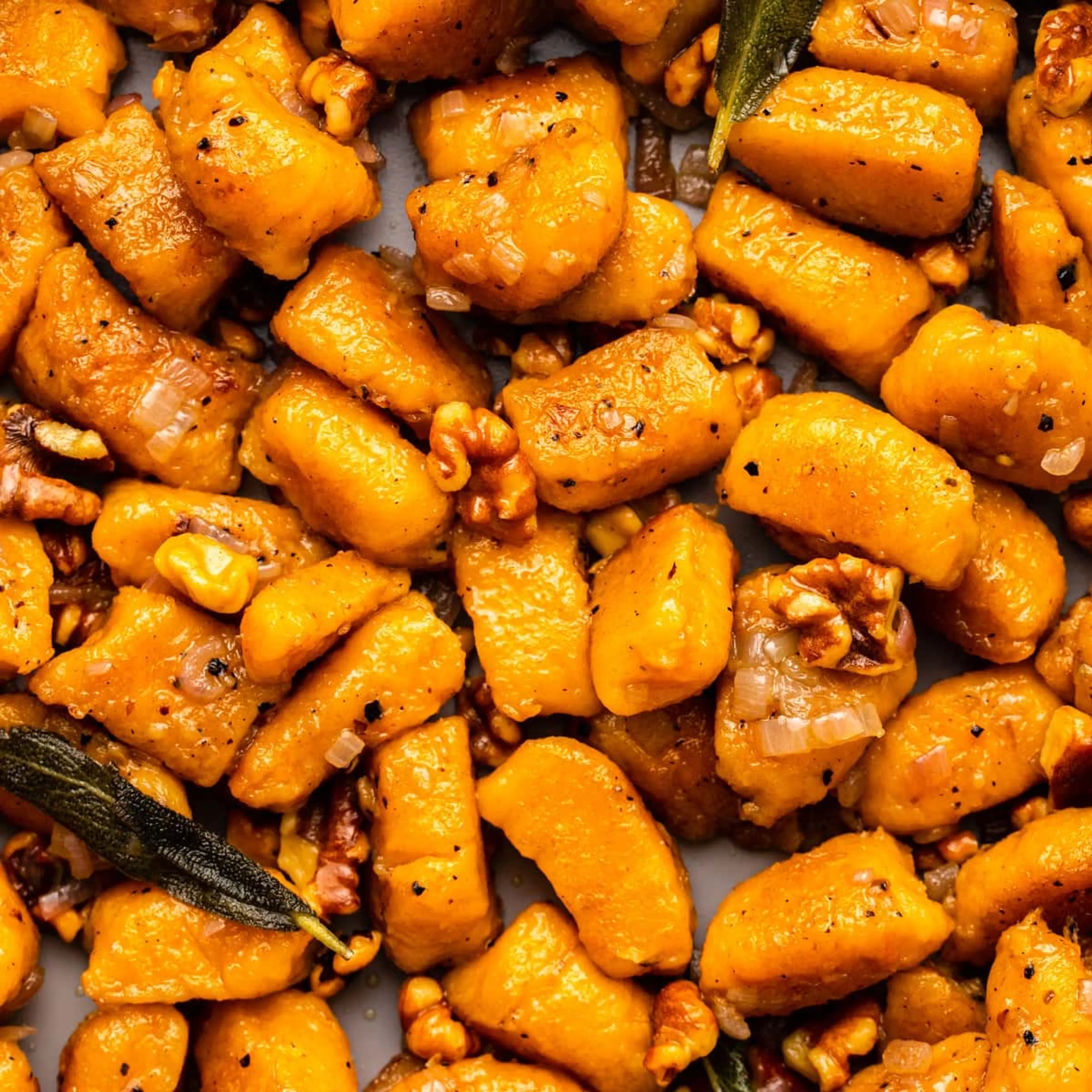 Butternut Squash Gnocchi with Sage Butter Sauce