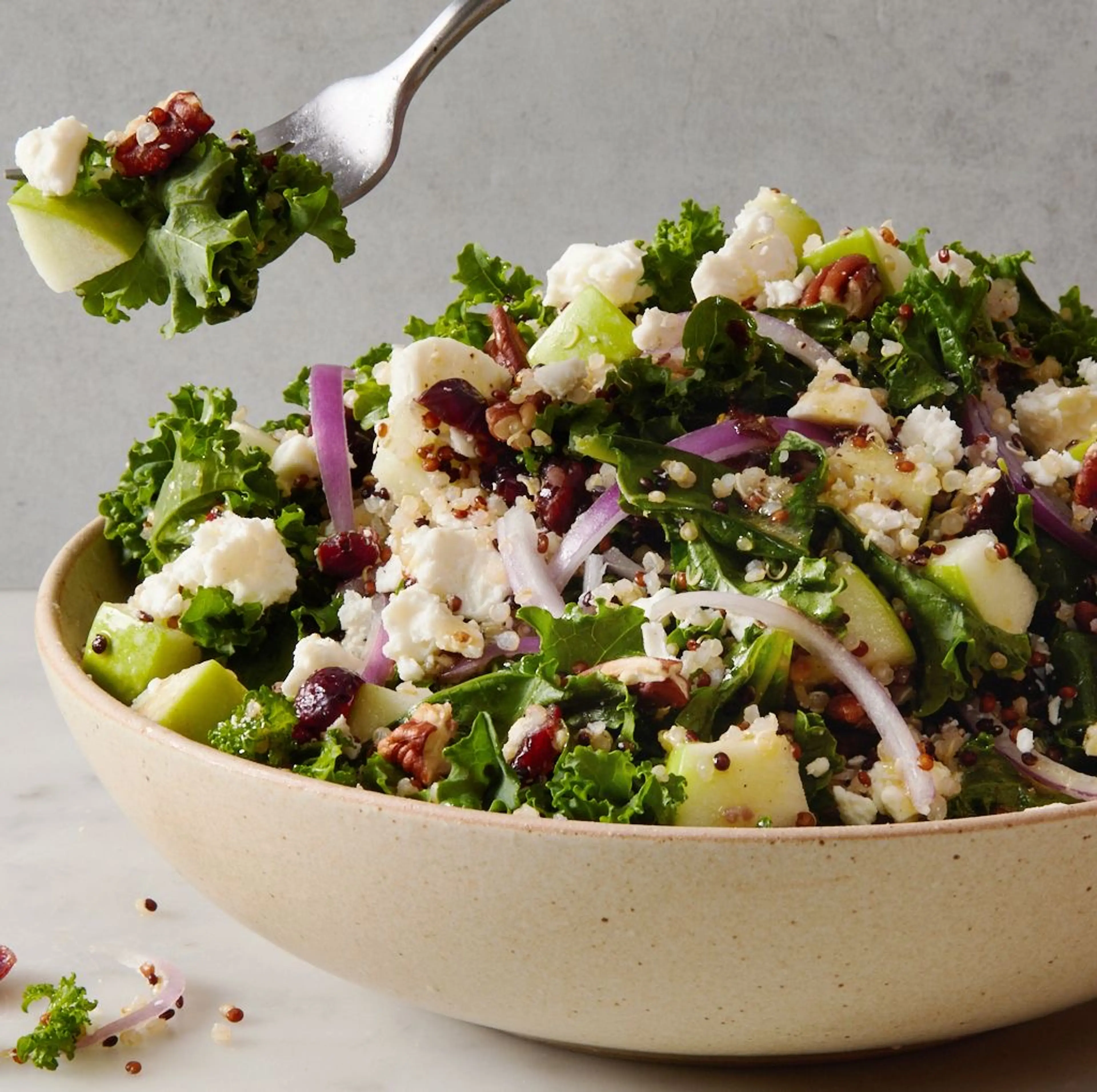 Cranberry Apple Quinoa Salad